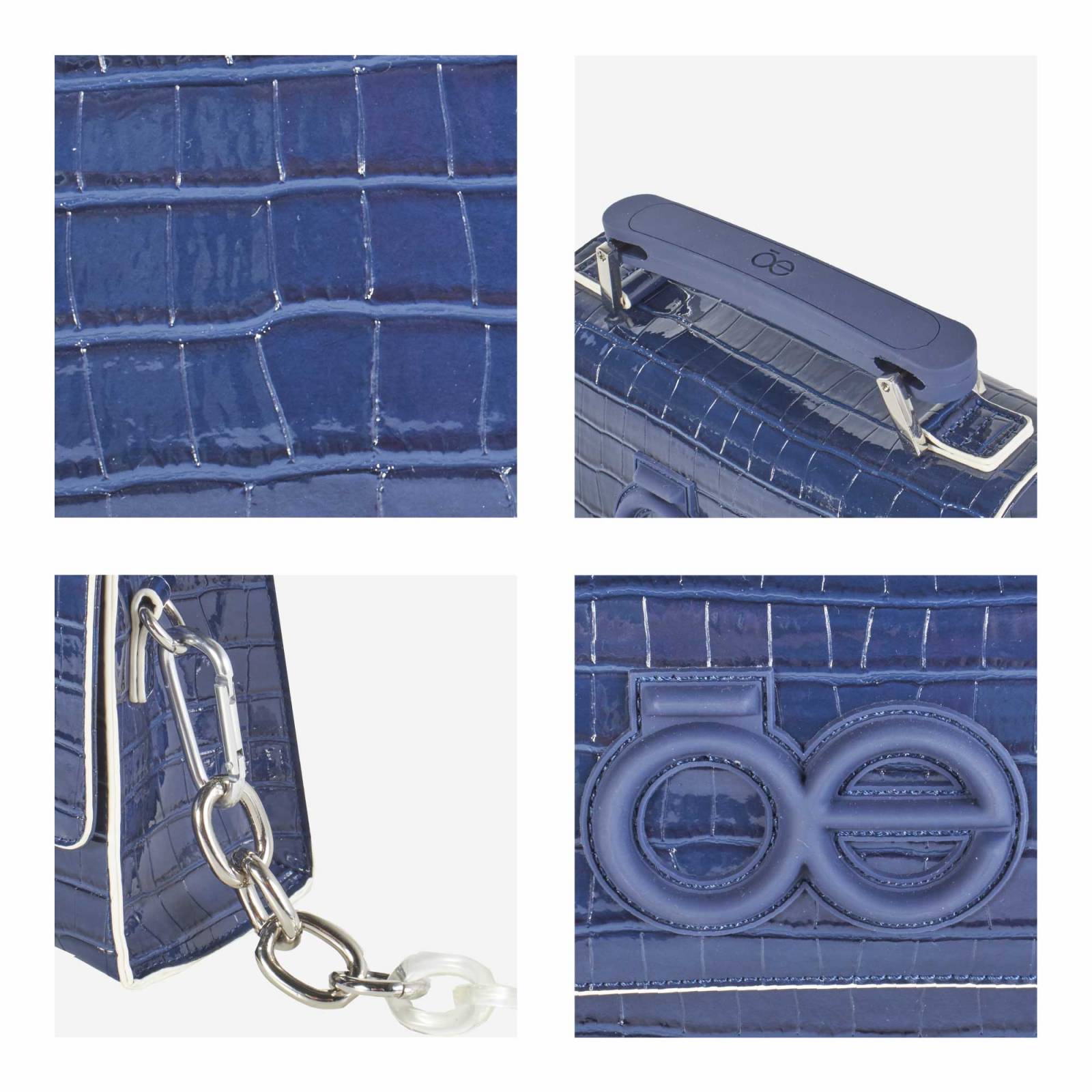 Bolsa Briefcase Cloe Para Mujer Look Animal Skin Con Asa