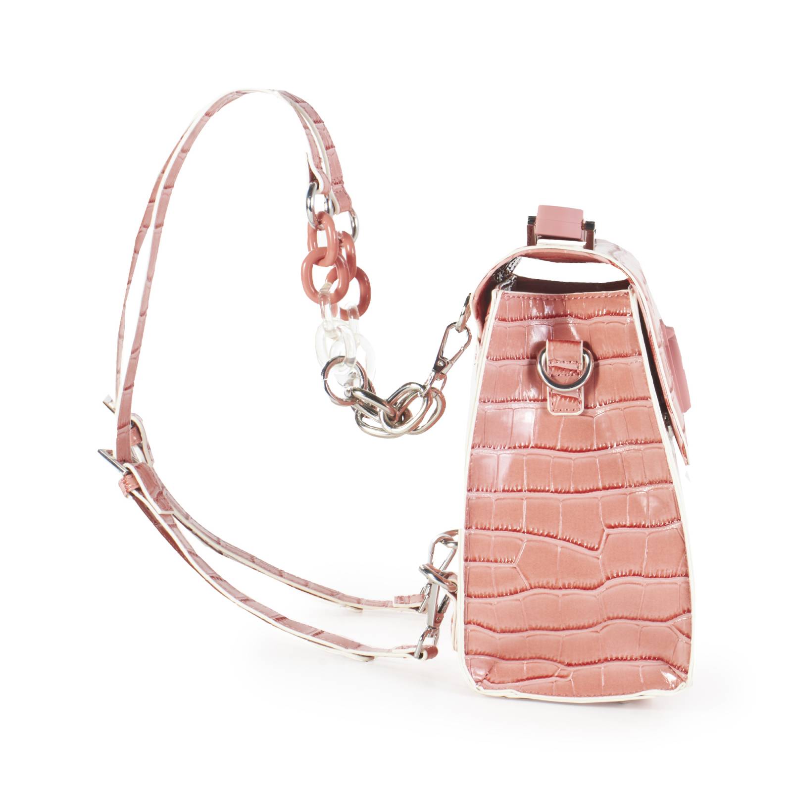 Mochila Cloe Para Mujer Mediana Look Animal Skin