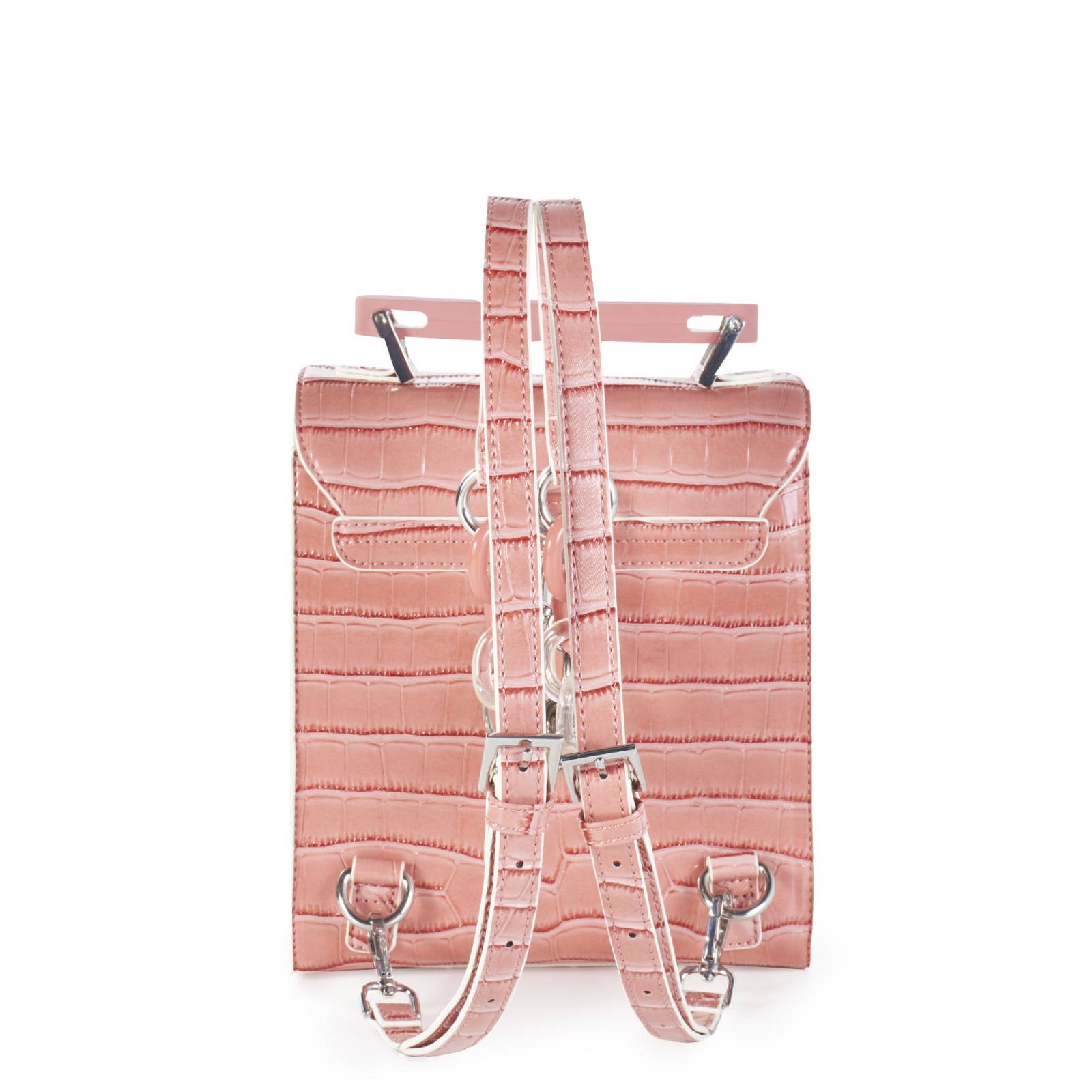 Mochila Cloe Para Mujer Mediana Look Animal Skin