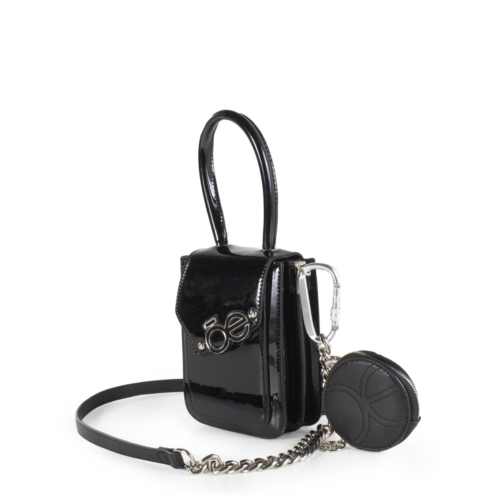 Bolsa Crossbody Cloe Para Mujer Charol con Monedero