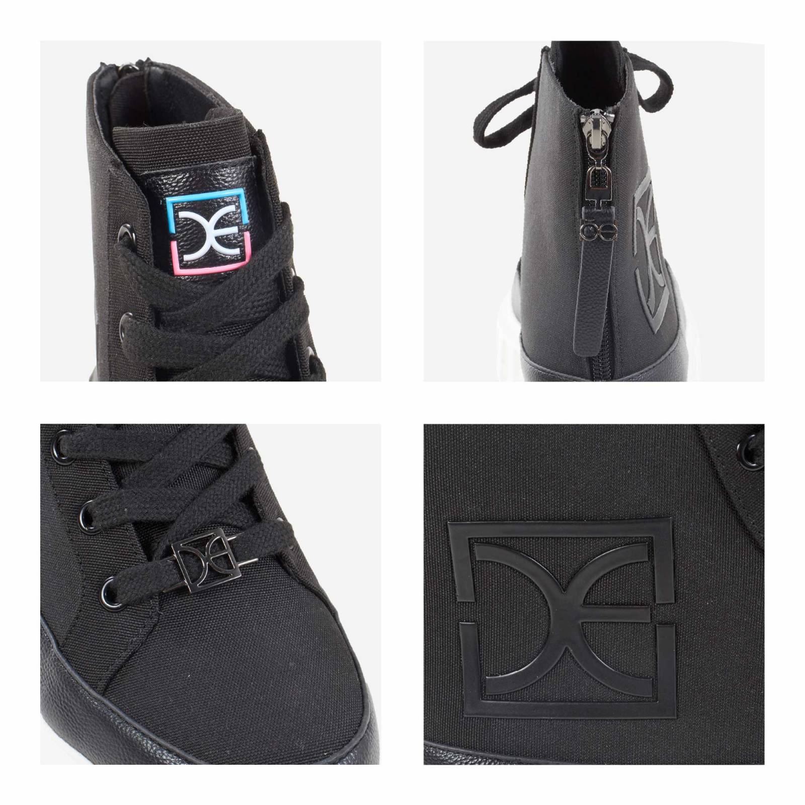 Tenis Cloe Para Mujer Plataforma Textil