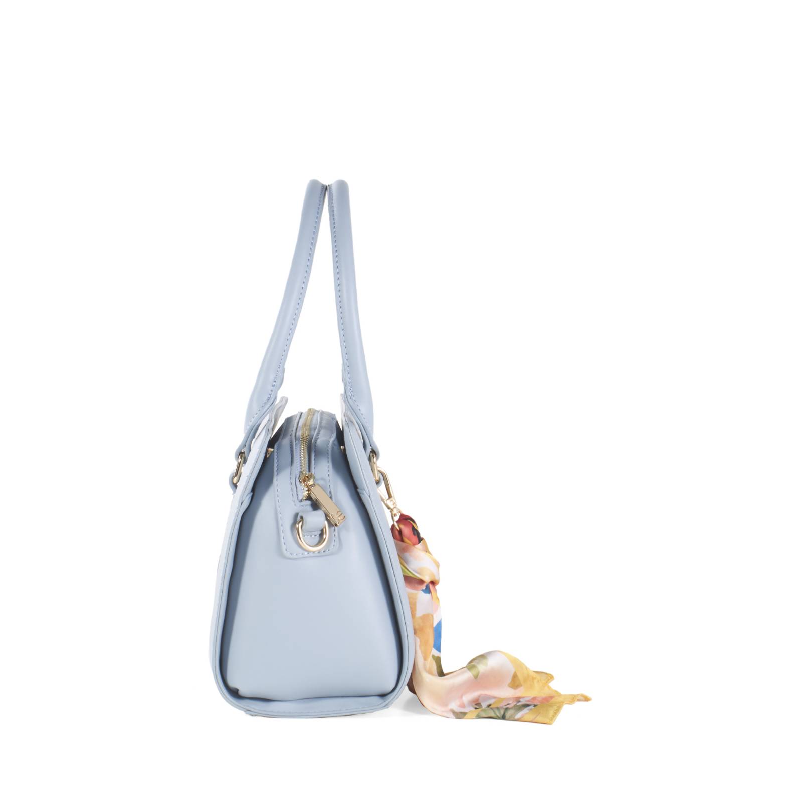 Bolsa Satchel Cloe Para Mujer Bordado con Mascada Removible