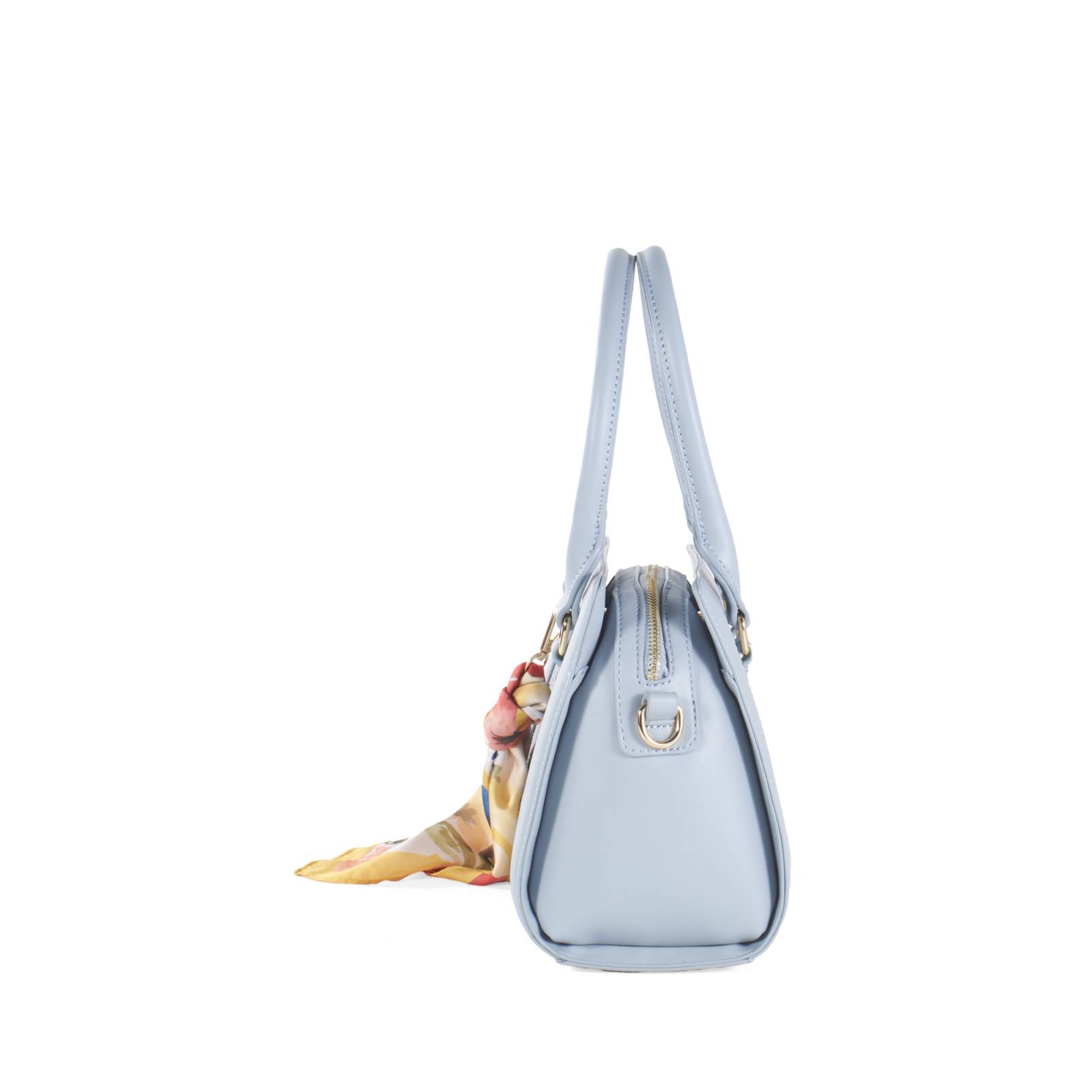 Bolsa Satchel Cloe Para Mujer Bordado con Mascada Removible