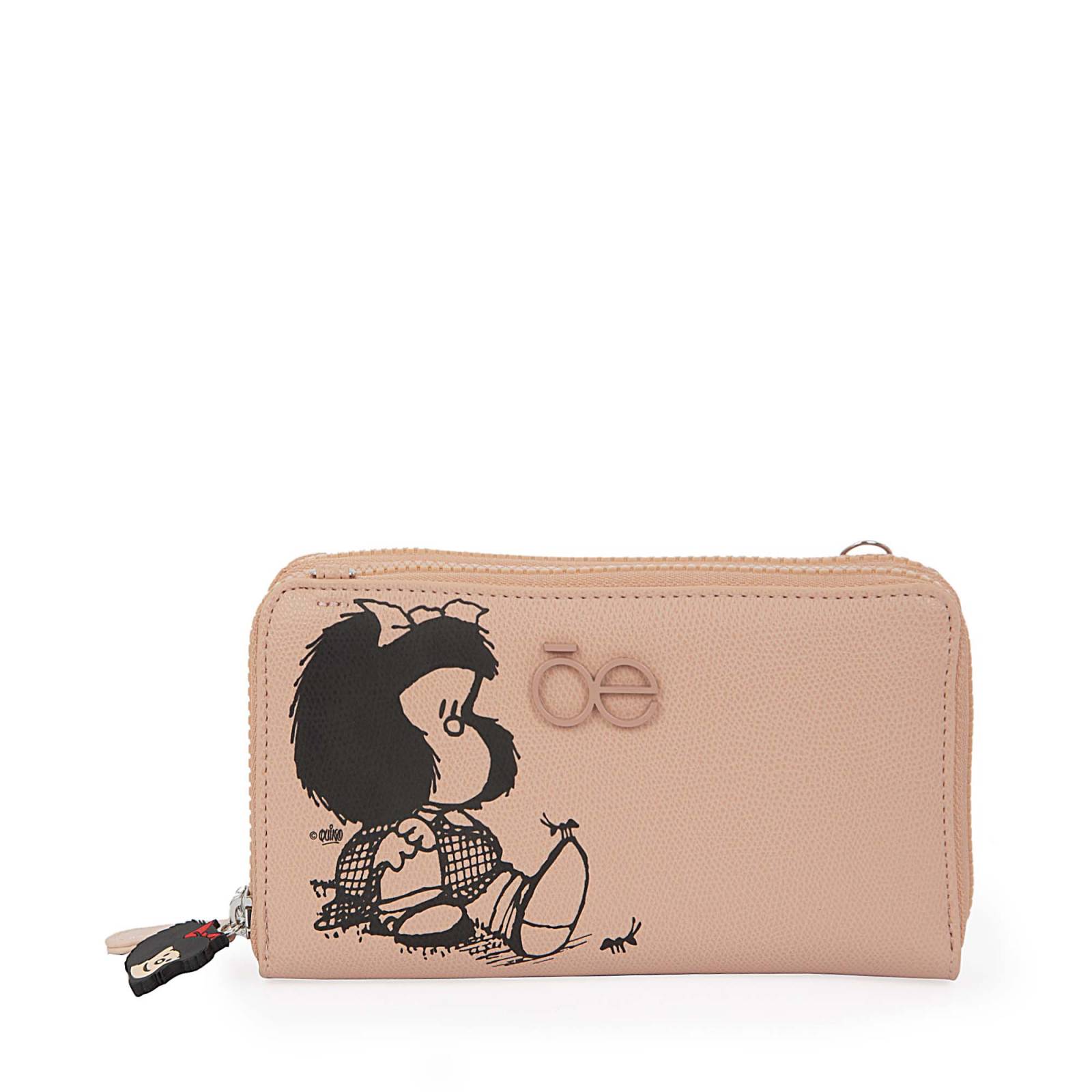 Cartera para Mujer Cloe Grande Cierre Doble Mafalda x Oe