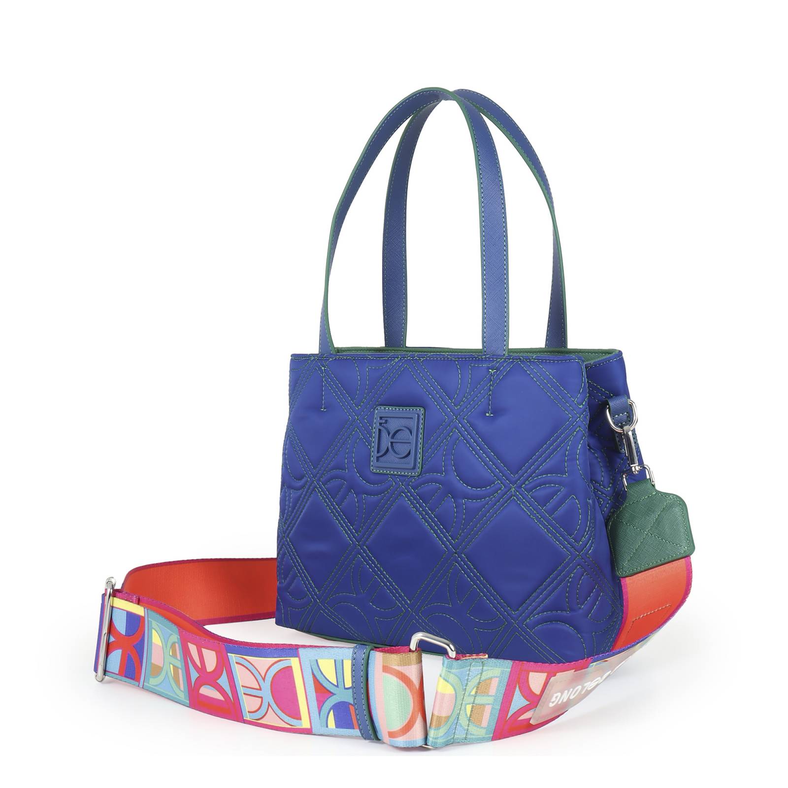 Bolsa Satchel para Mujer Cloe Material Reciclado con Bordado