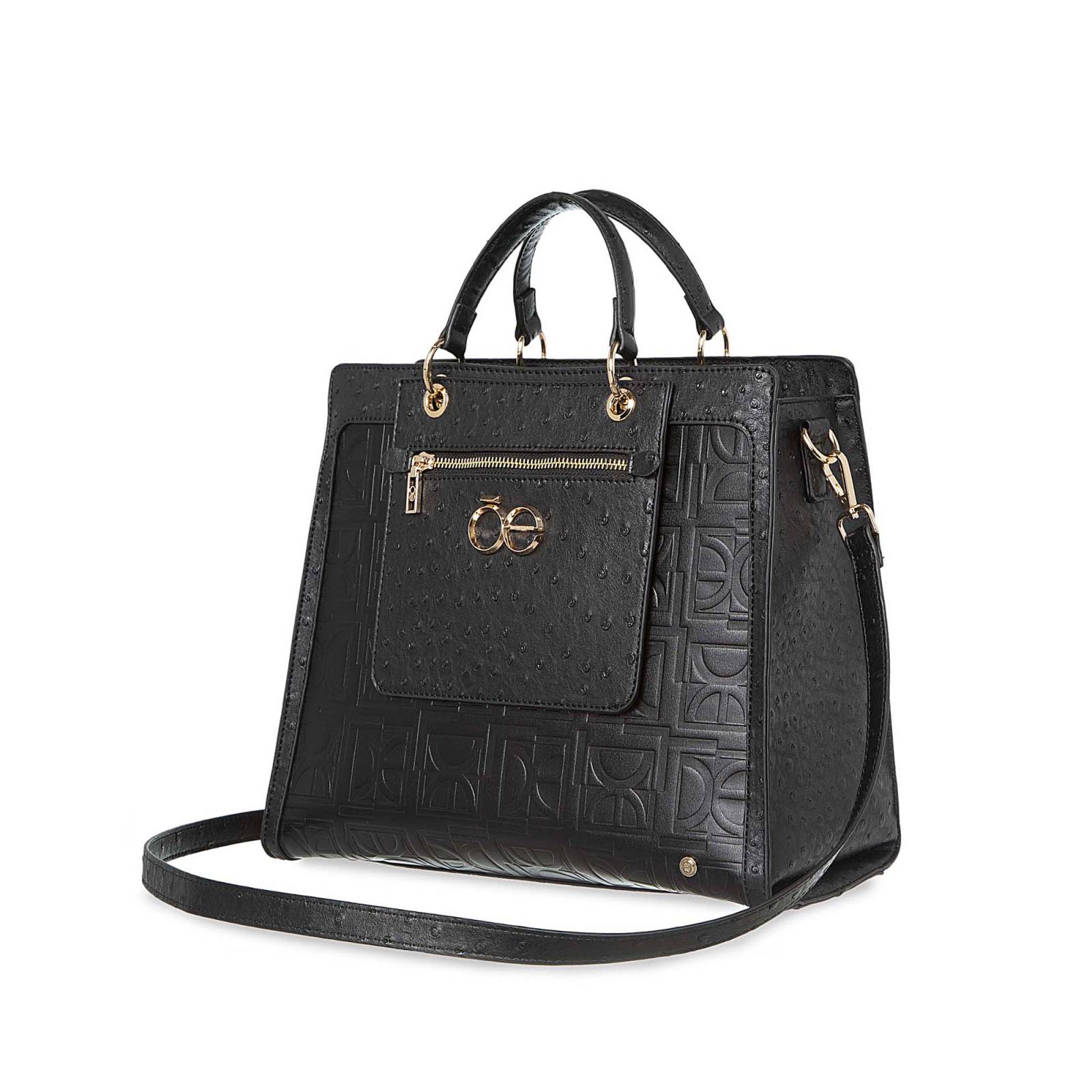 Bolsa Satchel para Mujer Cloe 2 en 1 Grande Embozado