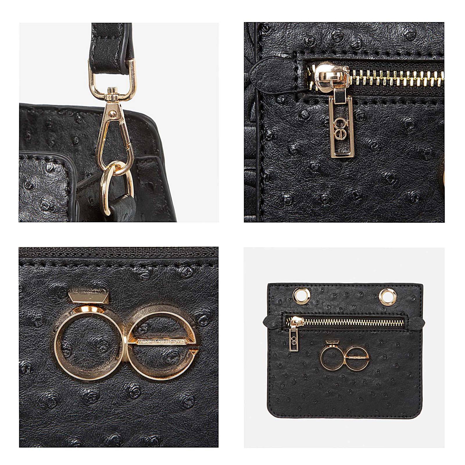 Bolsa Satchel para Mujer Cloe 2 en 1 Grande Embozado