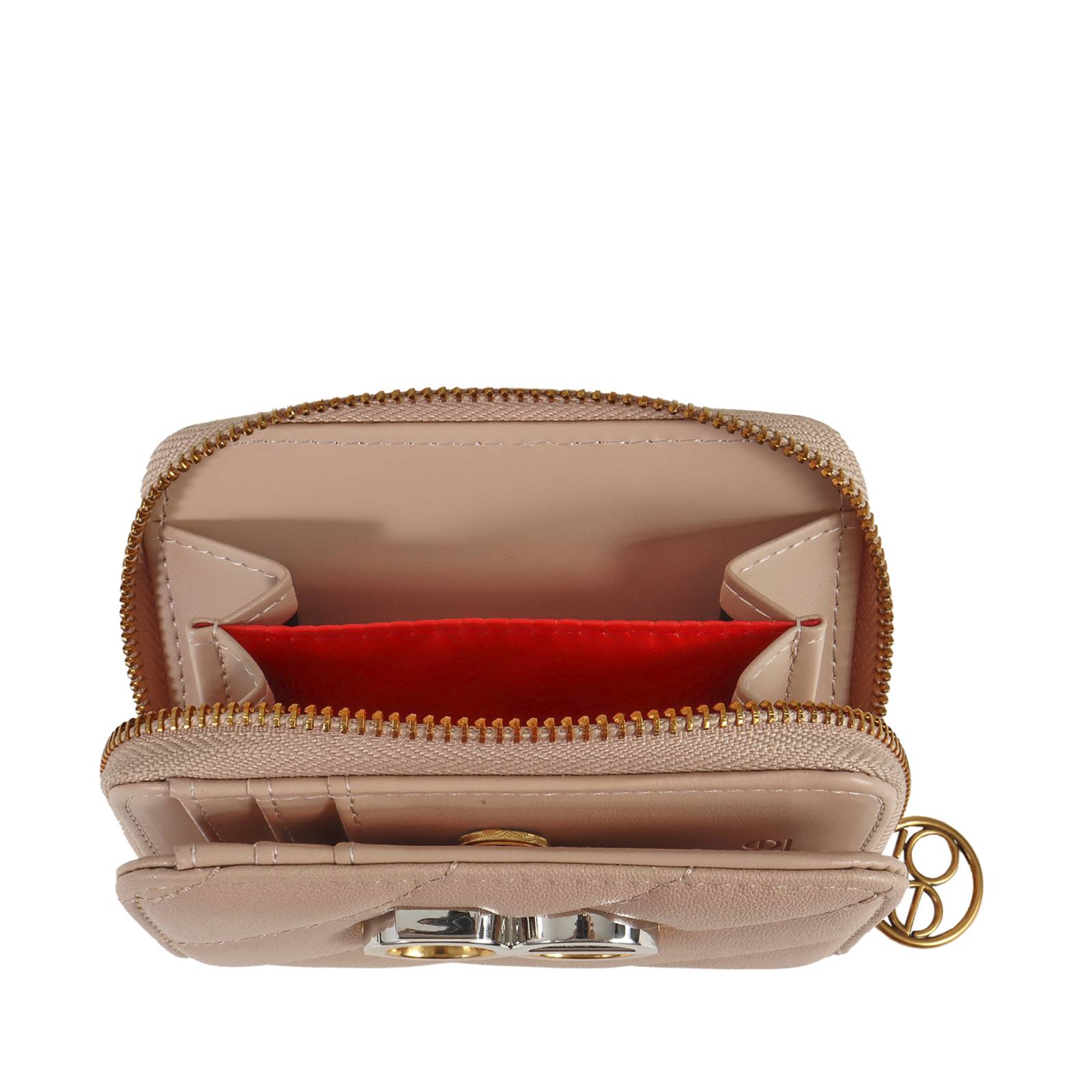 Cartera para Mujer Cloe Chica Acolchada con Cierre Sencillo