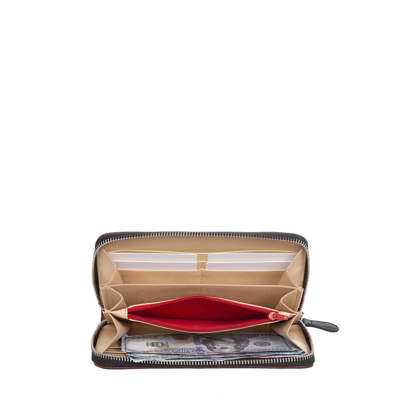 Cartera Cloe Para Mujer Grande Herraje metálico Esmaltado