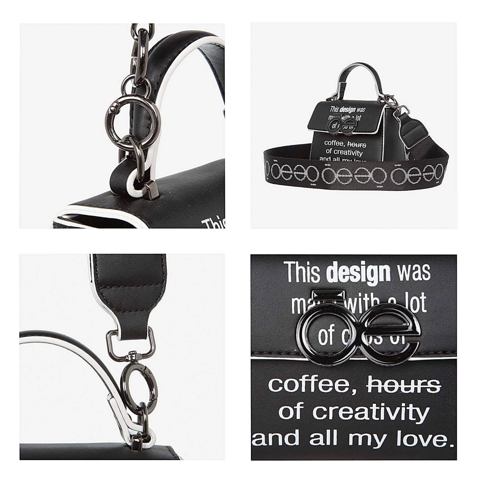 Bolsa Briefcase para Mujer Chico Cloe Estampado al Frente