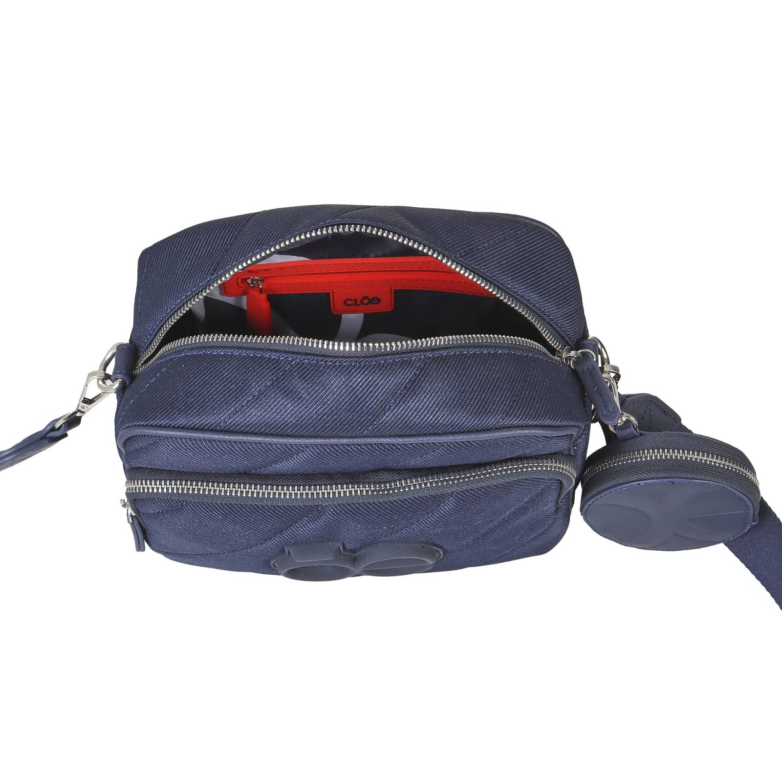 Bolsa Crossbody Cloe para mujer Acolchada con Asa larga