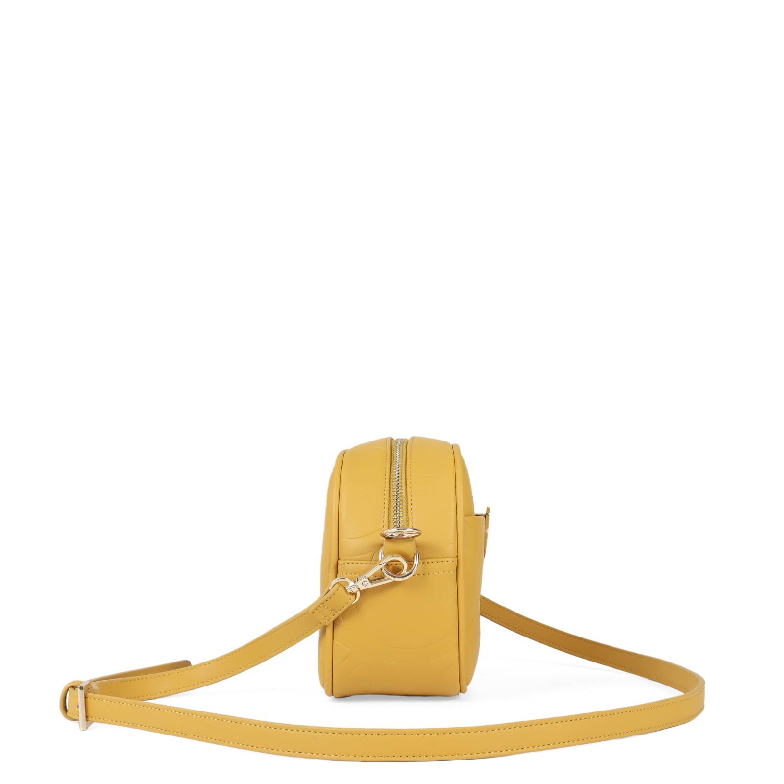 Bolsa Crossbody Cloe Monograma Troquelado Herraje Metalico