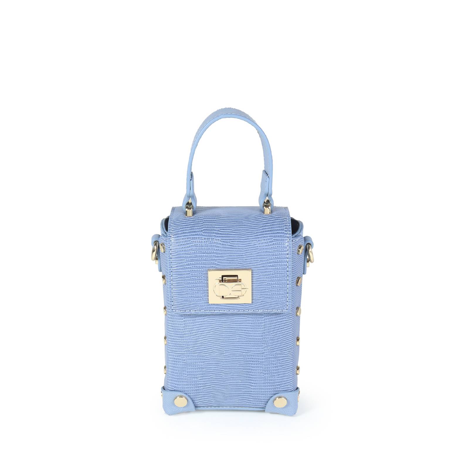 Bolsa Briefcase Cloe Para Mujer Charol con broche giratorio