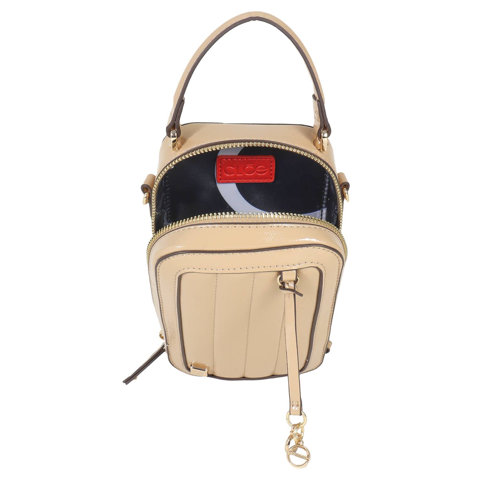 Bolsa Crossbody para Mujer Cloe Vertical Acolchada Jacquard