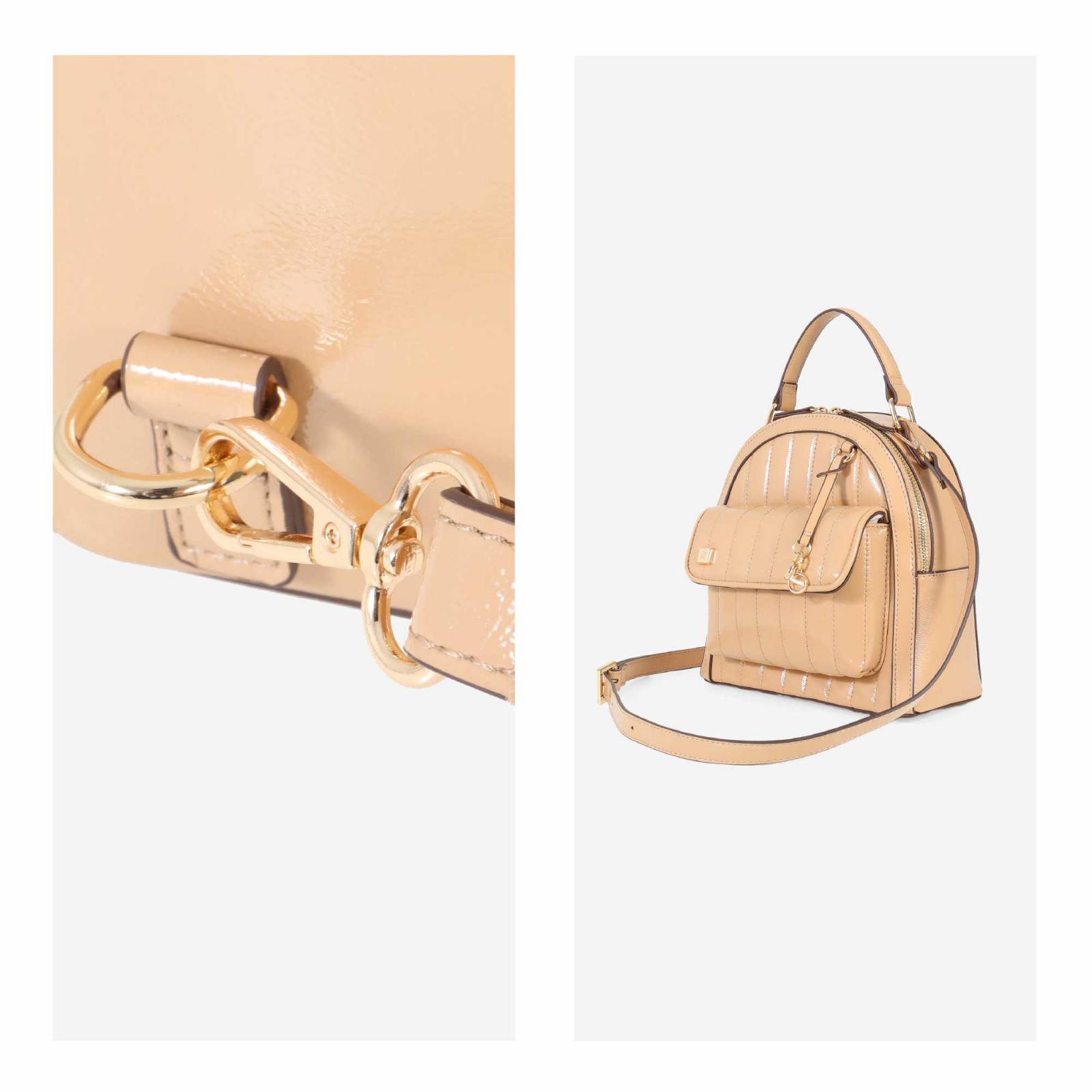 Mochila para Mujer Cloe 2 en 1 Acolchada Jacquard