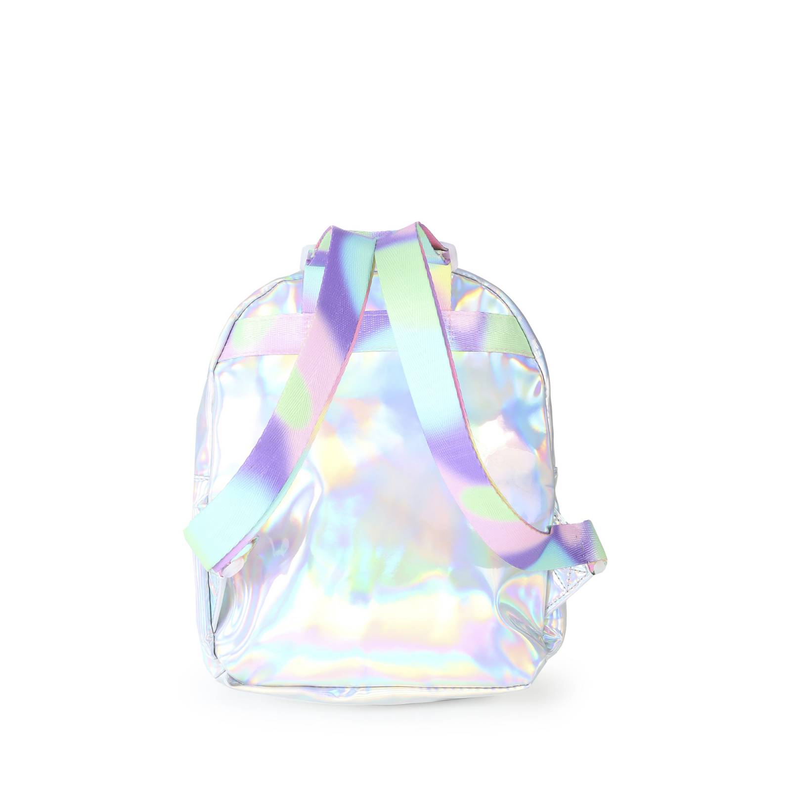 Mochila para Niña Cloe Mediana Holográfica Bordado Estrella