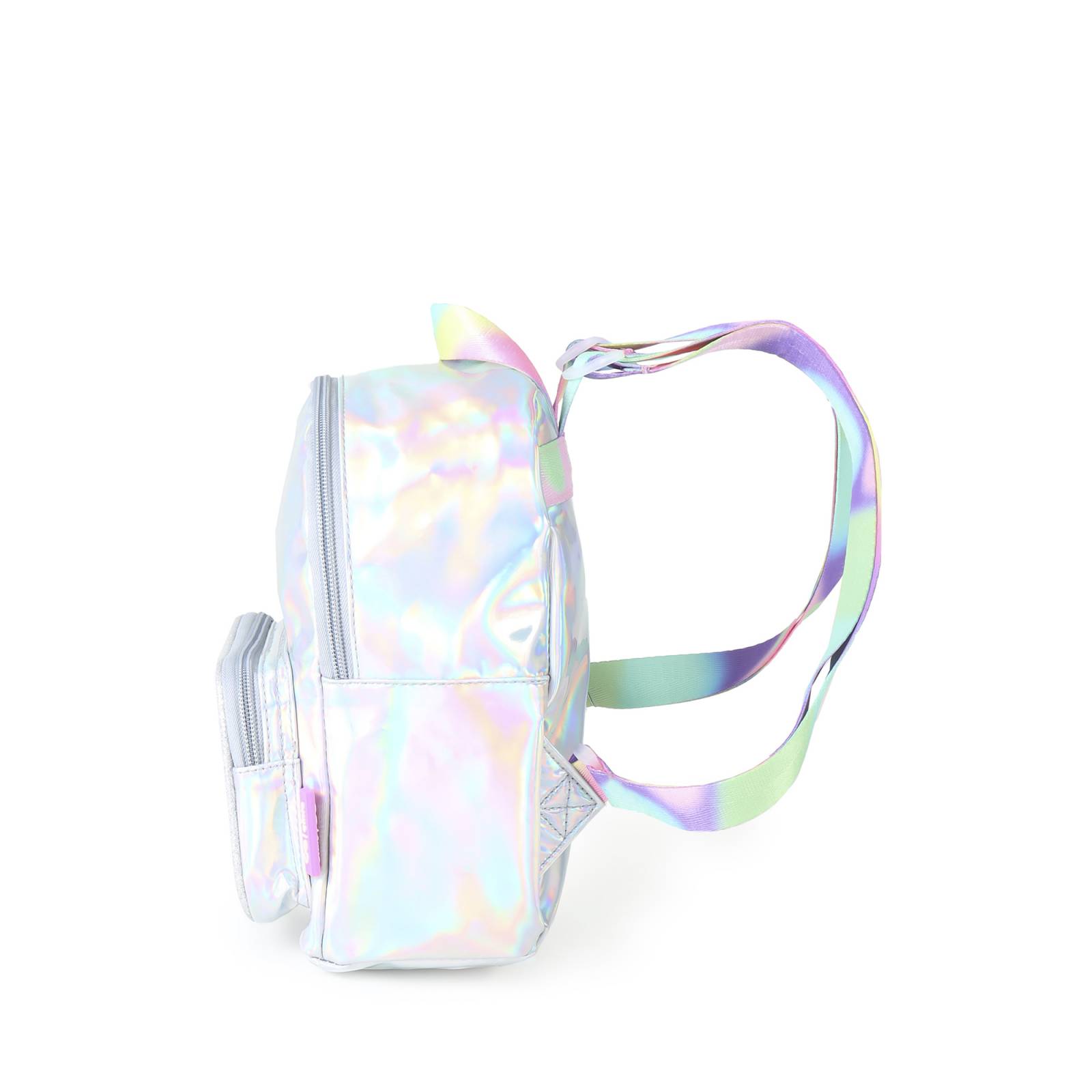 Mochila para Niña Cloe Mediana Holográfica Bordado Estrella