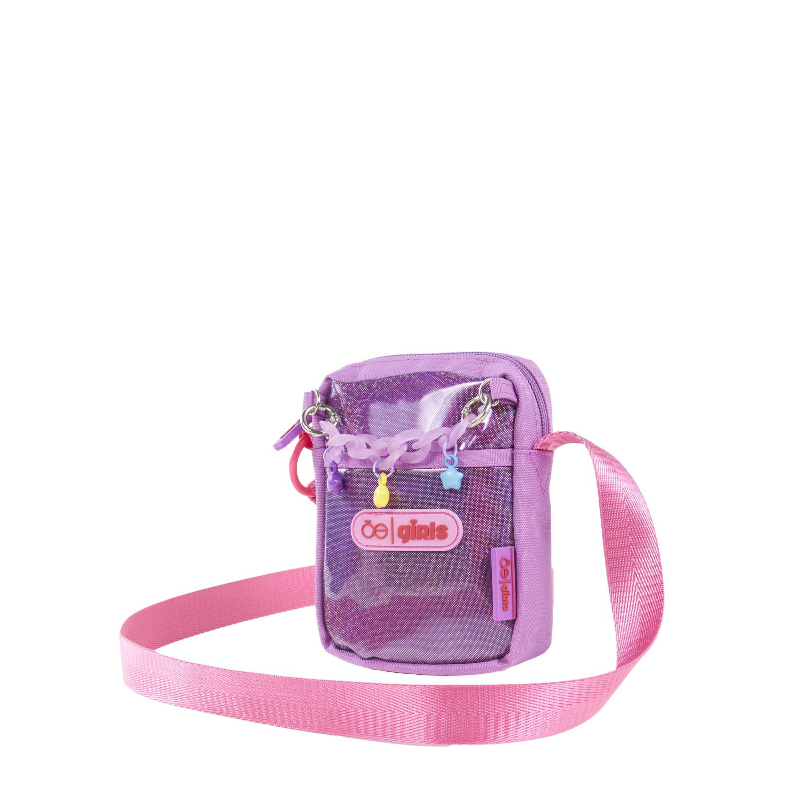 Bolsa Crossbody Cloe Girls Vertical Para Niña Detalle Cadena