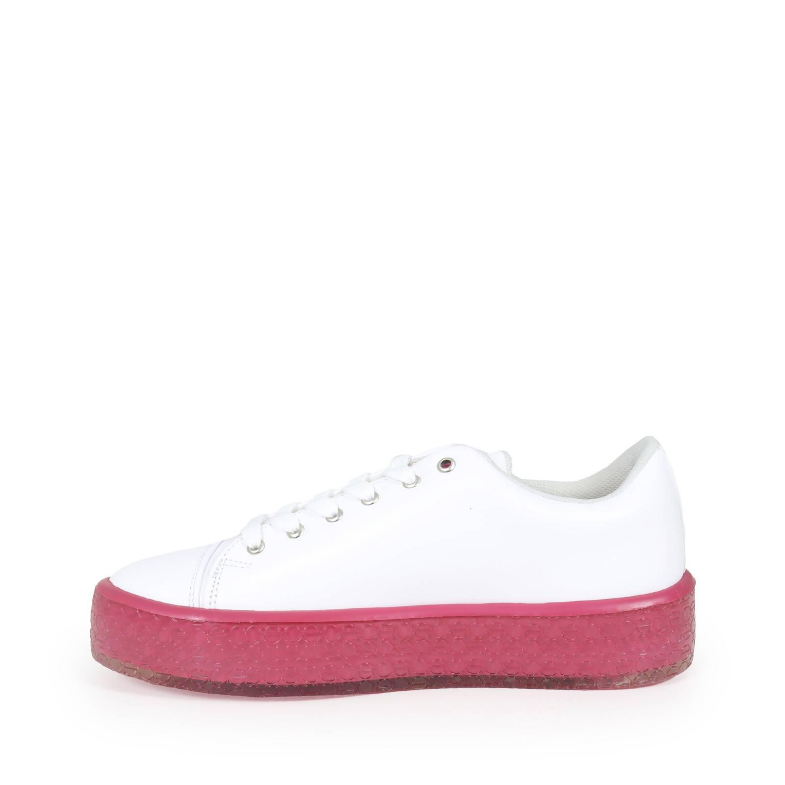 Tenis Cloe Casuales Suela a Contraste color Magenta