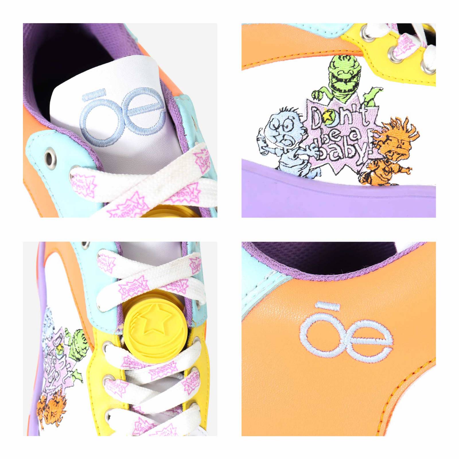 Tenis para Mujer Cloe Rugrats x Oe Estampado Icónico
