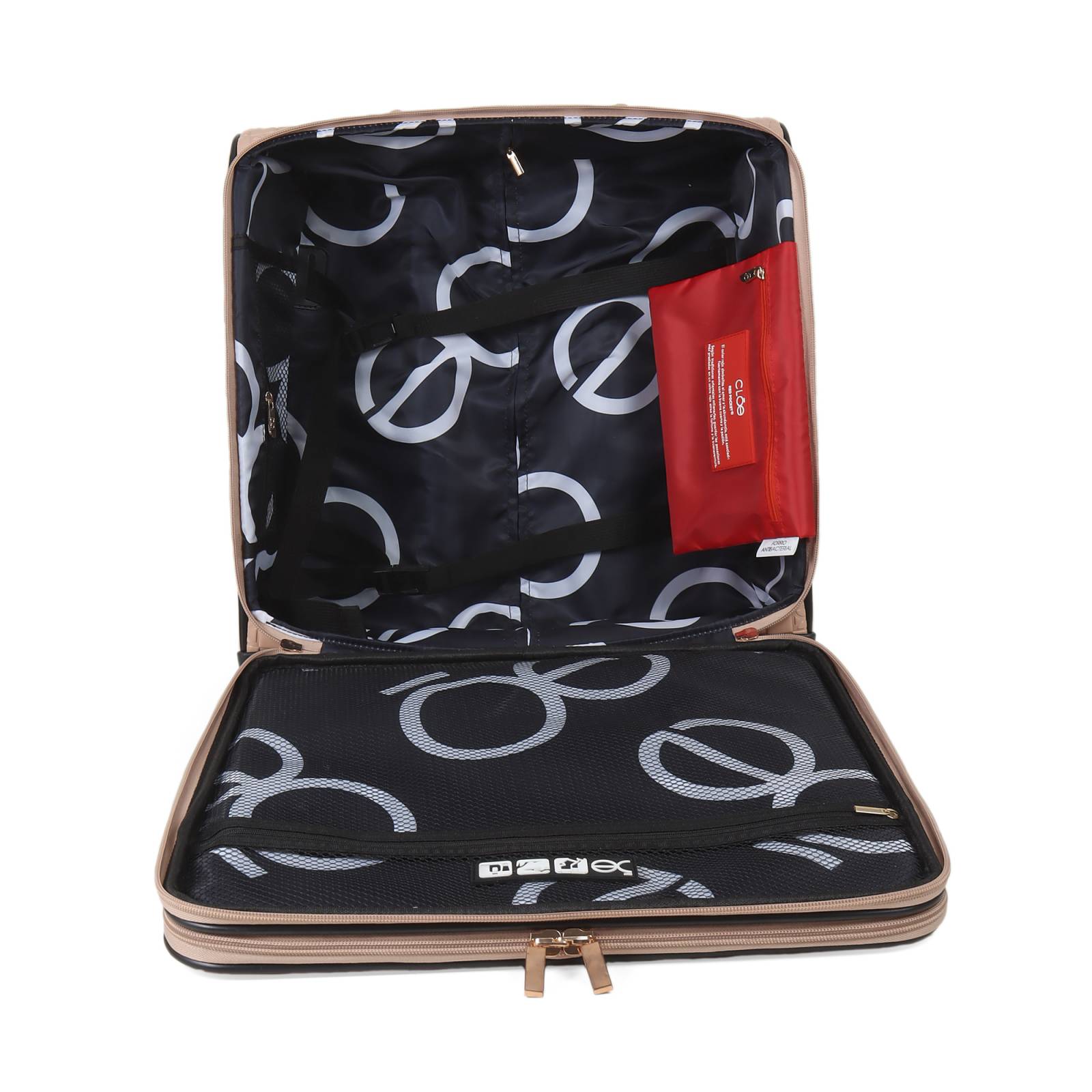 Set de Maleta Cloe de Cabina 20  y Bolsa Bowling Troquelado