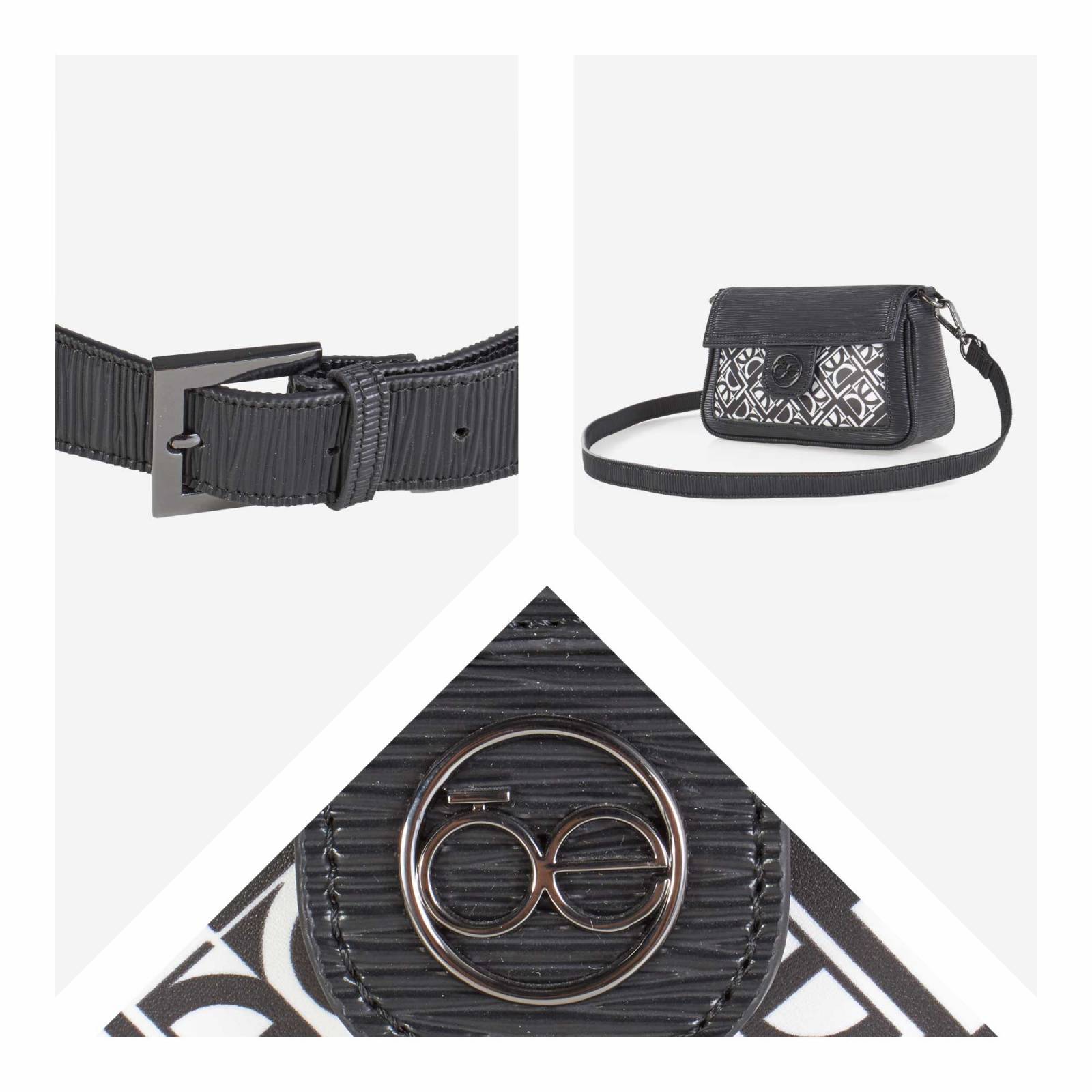 Cangurera Cloe Para Mujer 2 en 1 Look Animal Con Broche