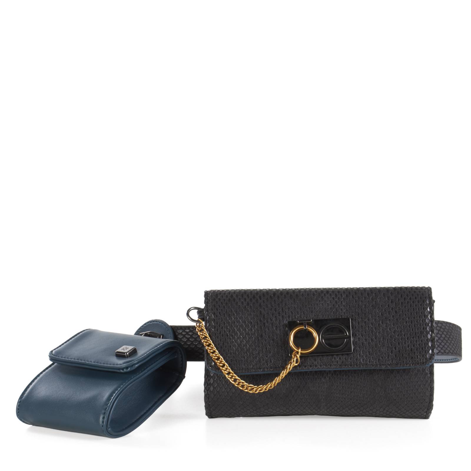 Cangurera Cloe Para Mujer 2 en 1 Look Animal Skin Con solapa