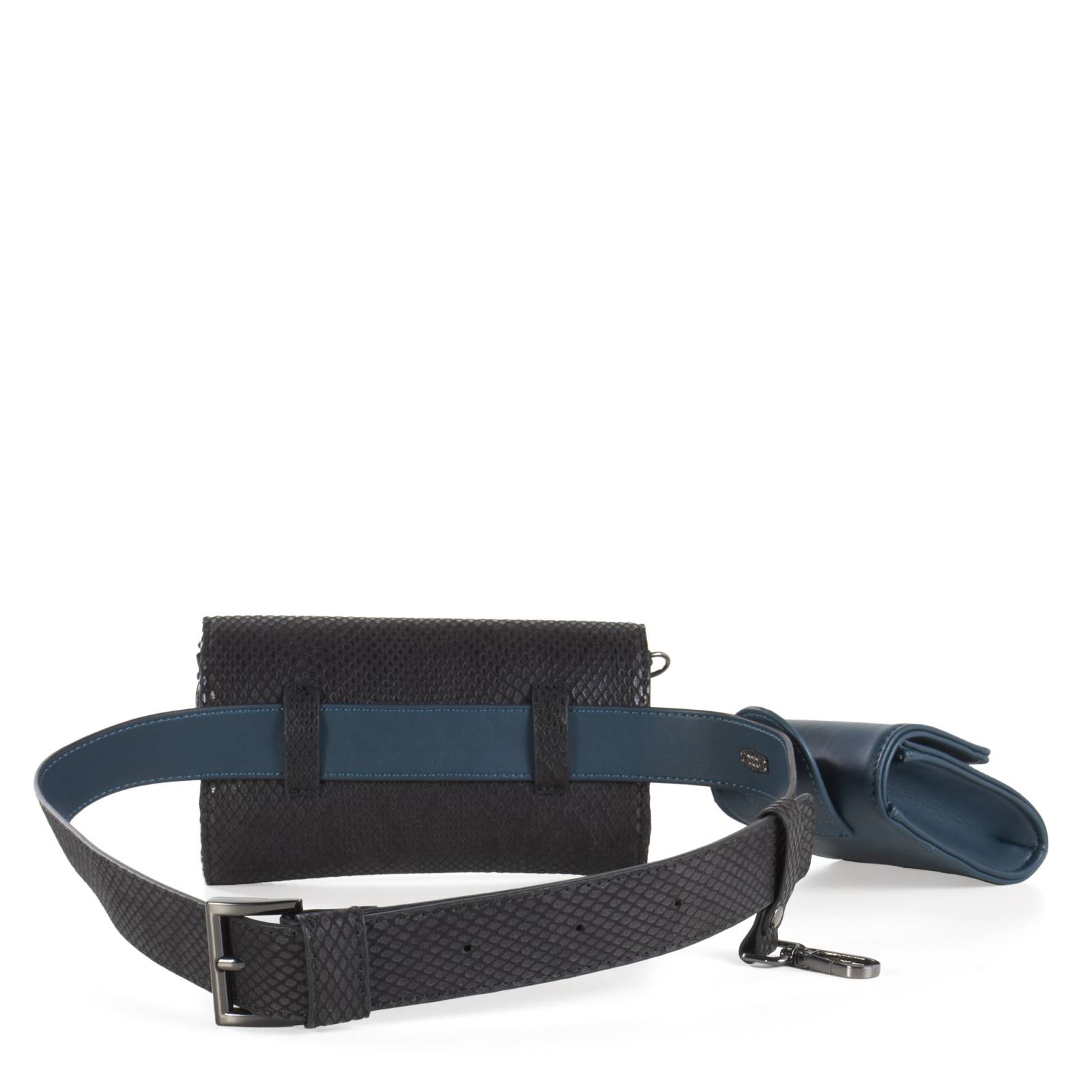 Cangurera Cloe Para Mujer 2 en 1 Look Animal Skin Con solapa