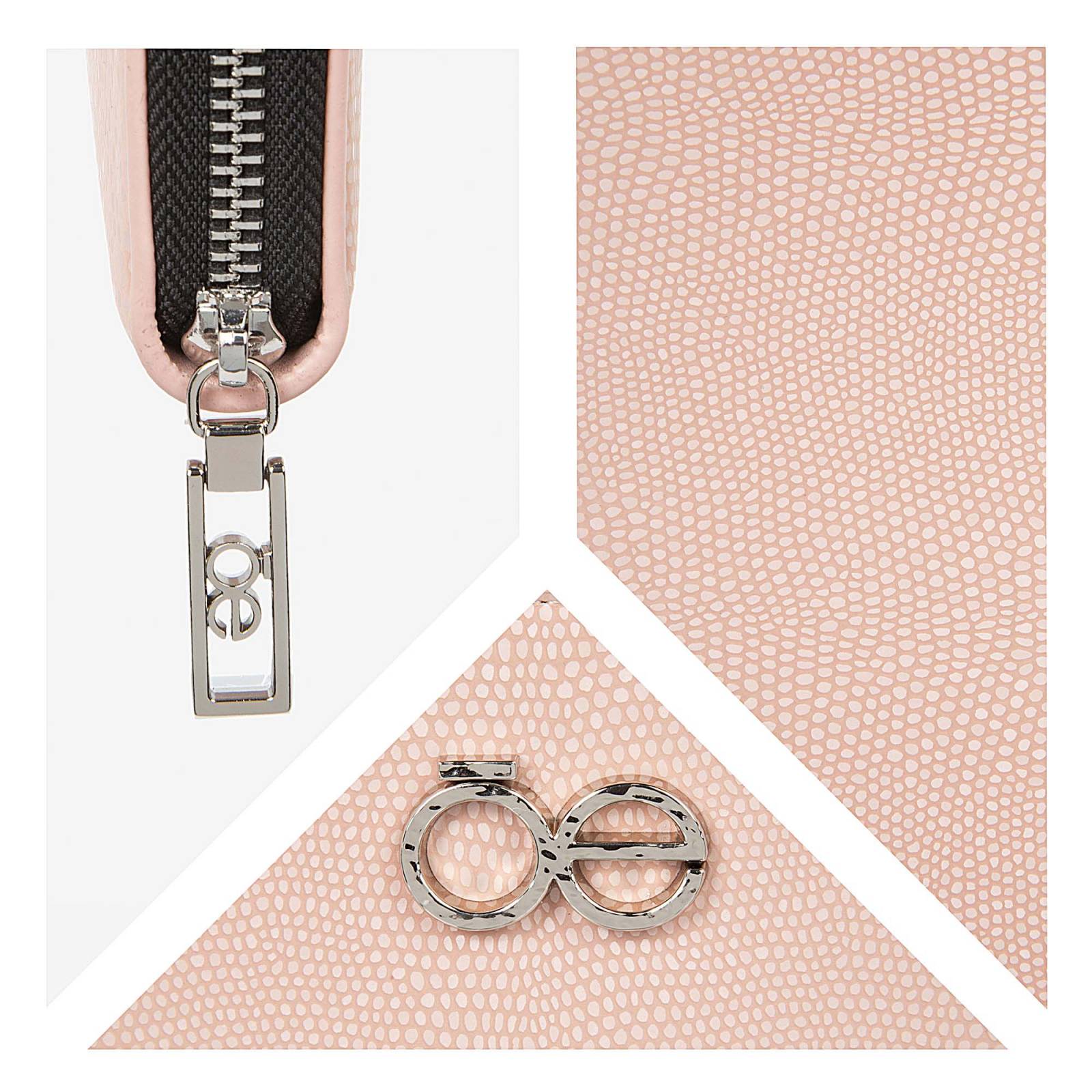 Cartera Cloe Para Mujer Grande compartimentos internos