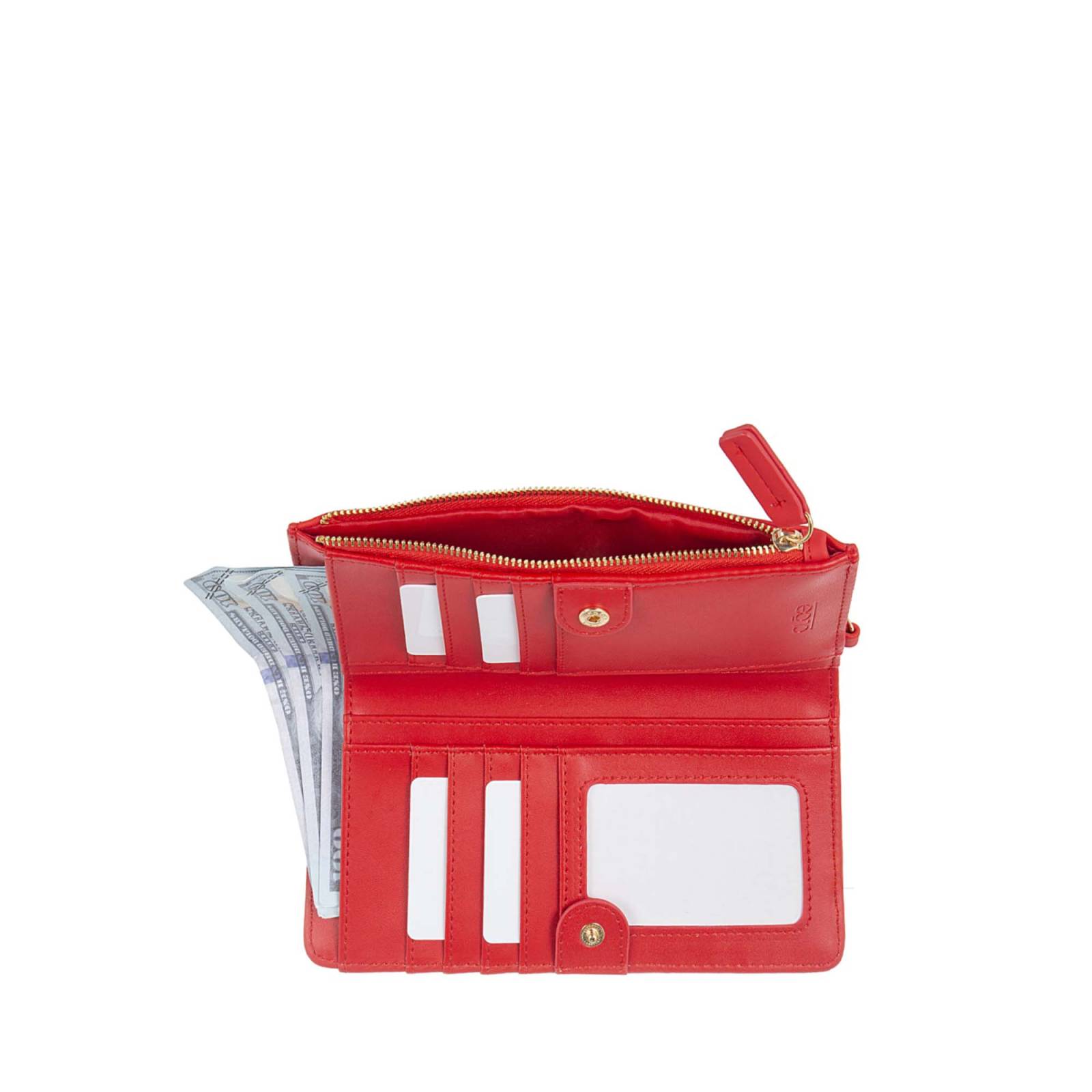 Cartera Grande Flap Para Mujer Tarjetero Mafalda x Oe