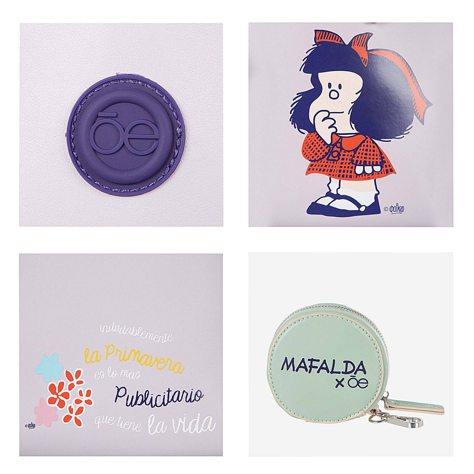 Bolsa Tote Para Mujer Mafalda x Oe con Monedero