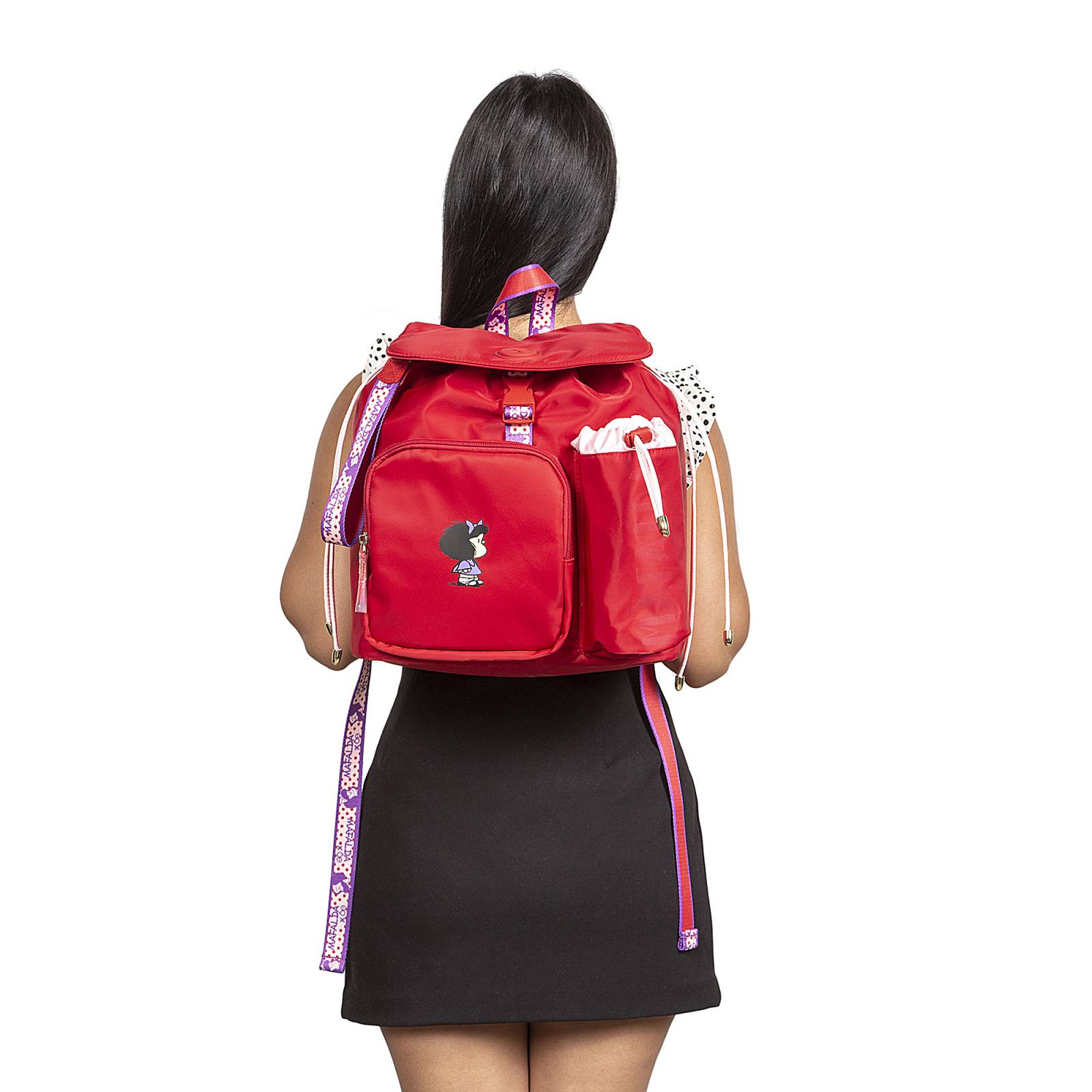 Mochila de Viaje Para Mujer Mafalda x Oe Textil