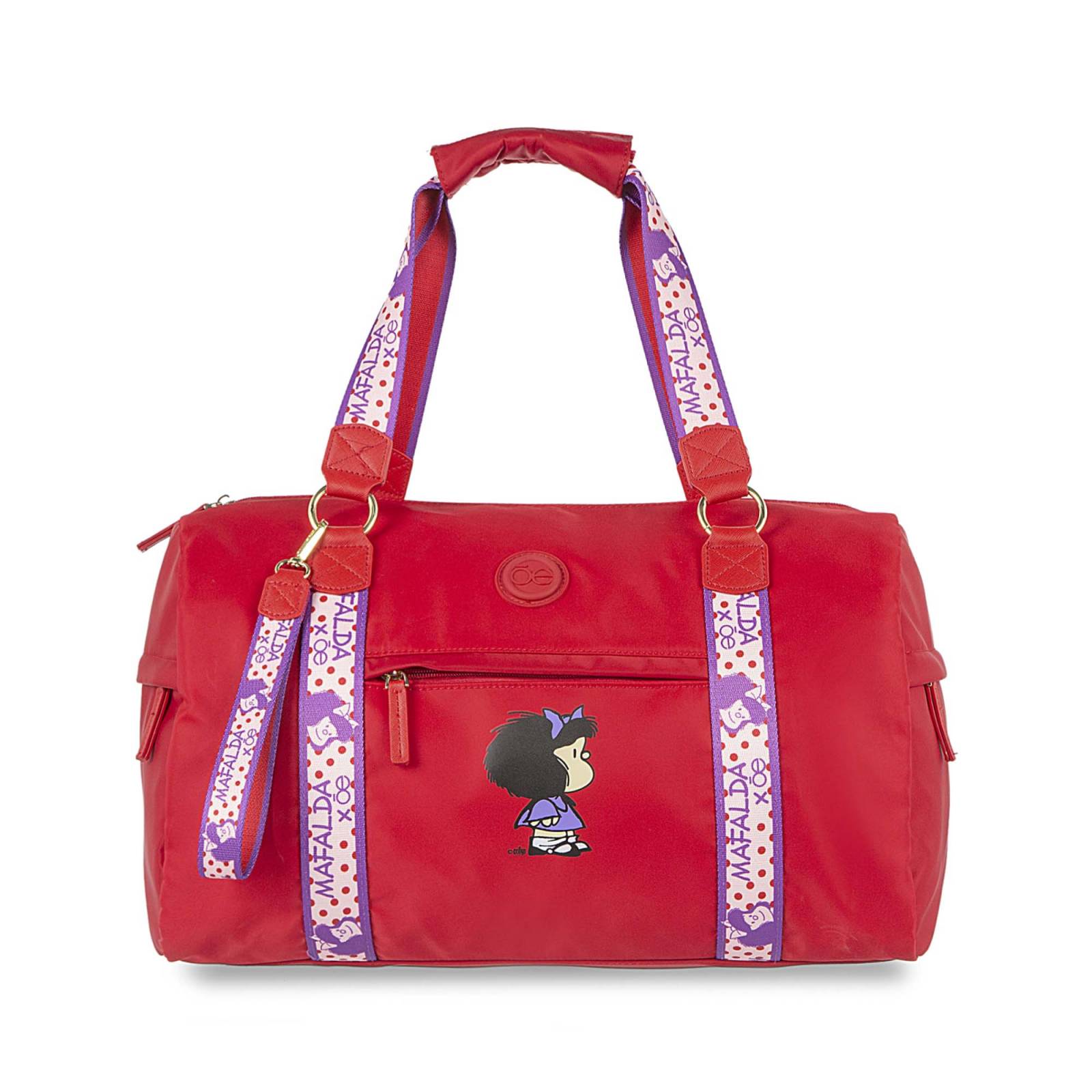 Duffle Bag de Viaje Para Mujer Mafalda x Oe con Accesorios