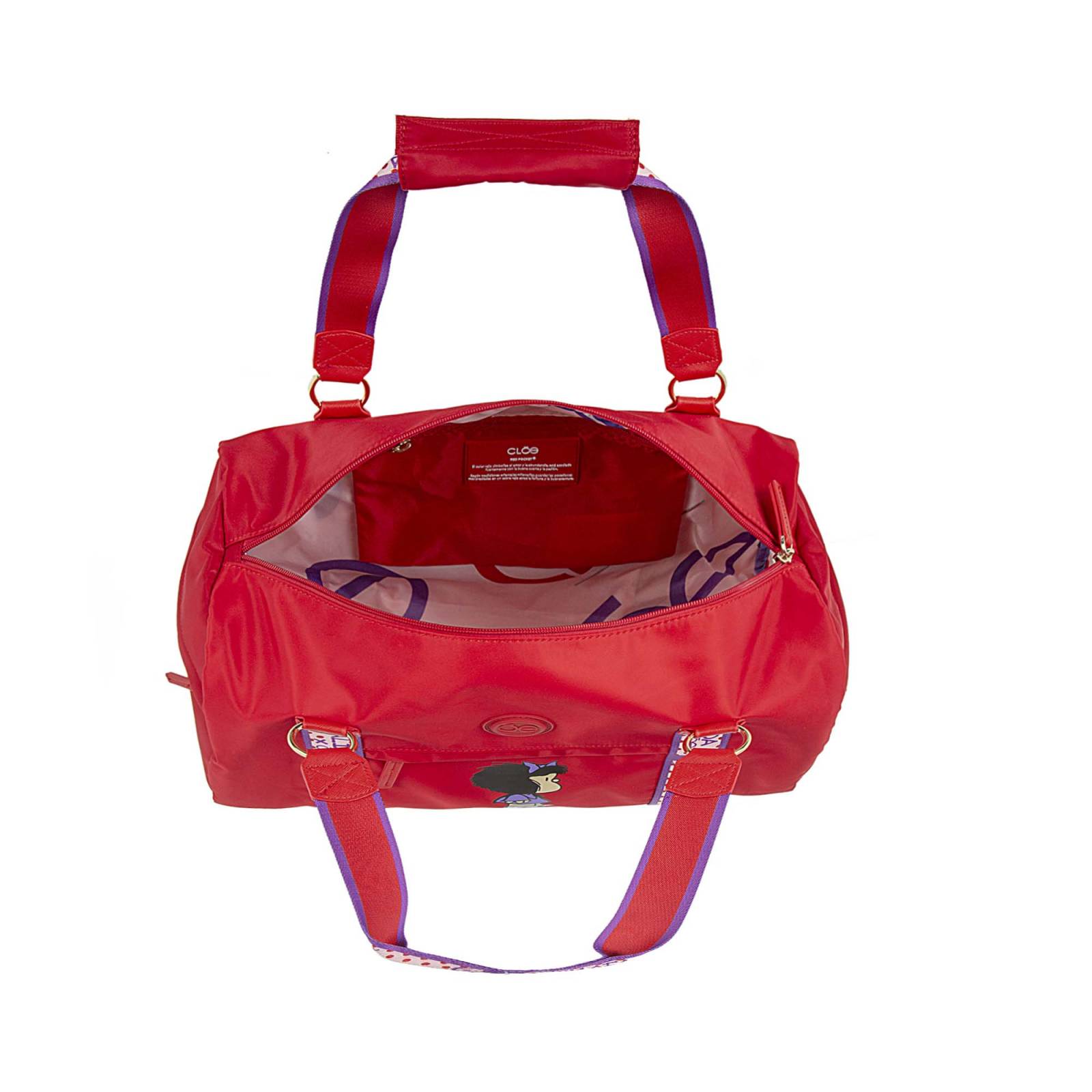 Duffle Bag de Viaje Para Mujer Mafalda x Oe con Accesorios