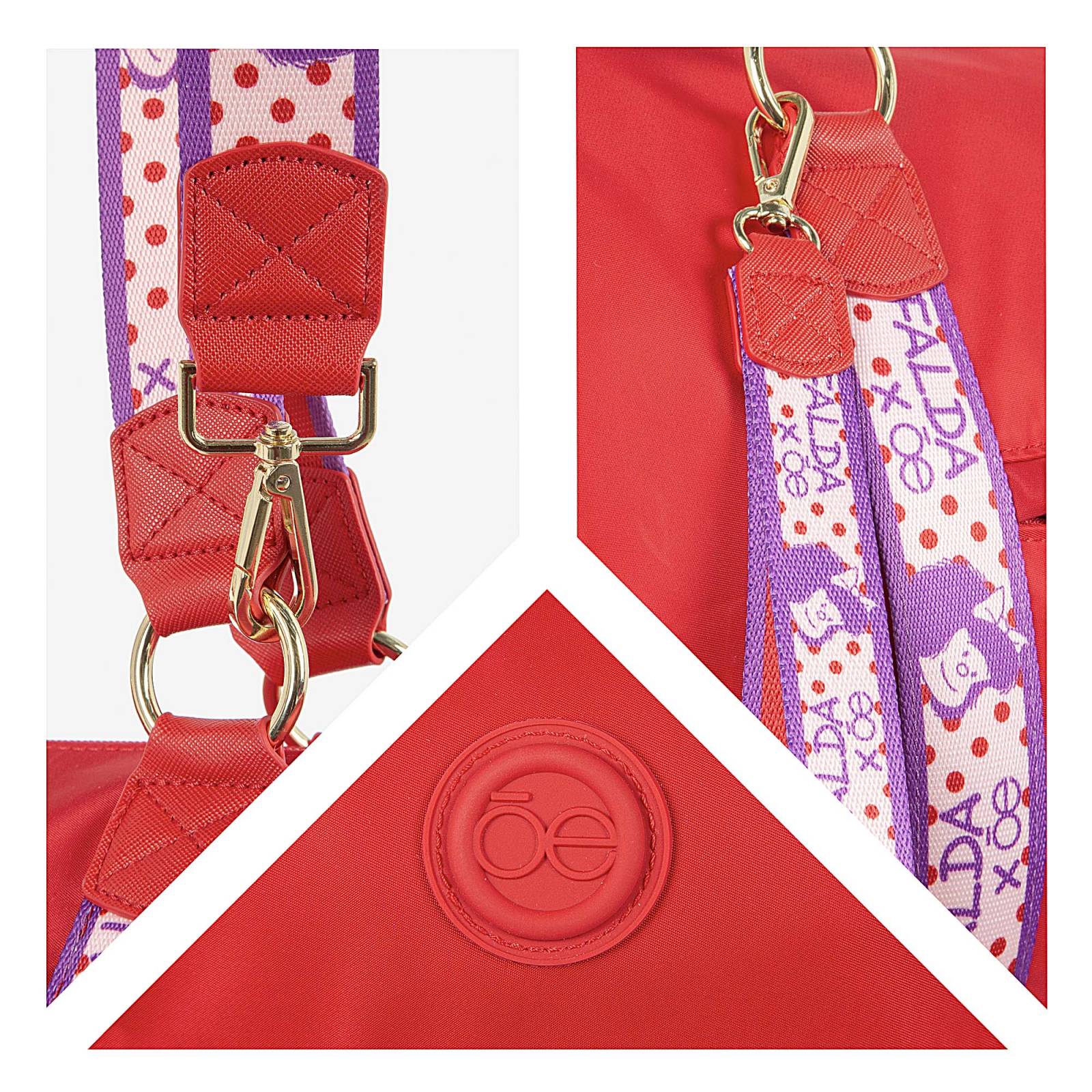 Duffle Bag de Viaje Para Mujer Mafalda x Oe con Accesorios