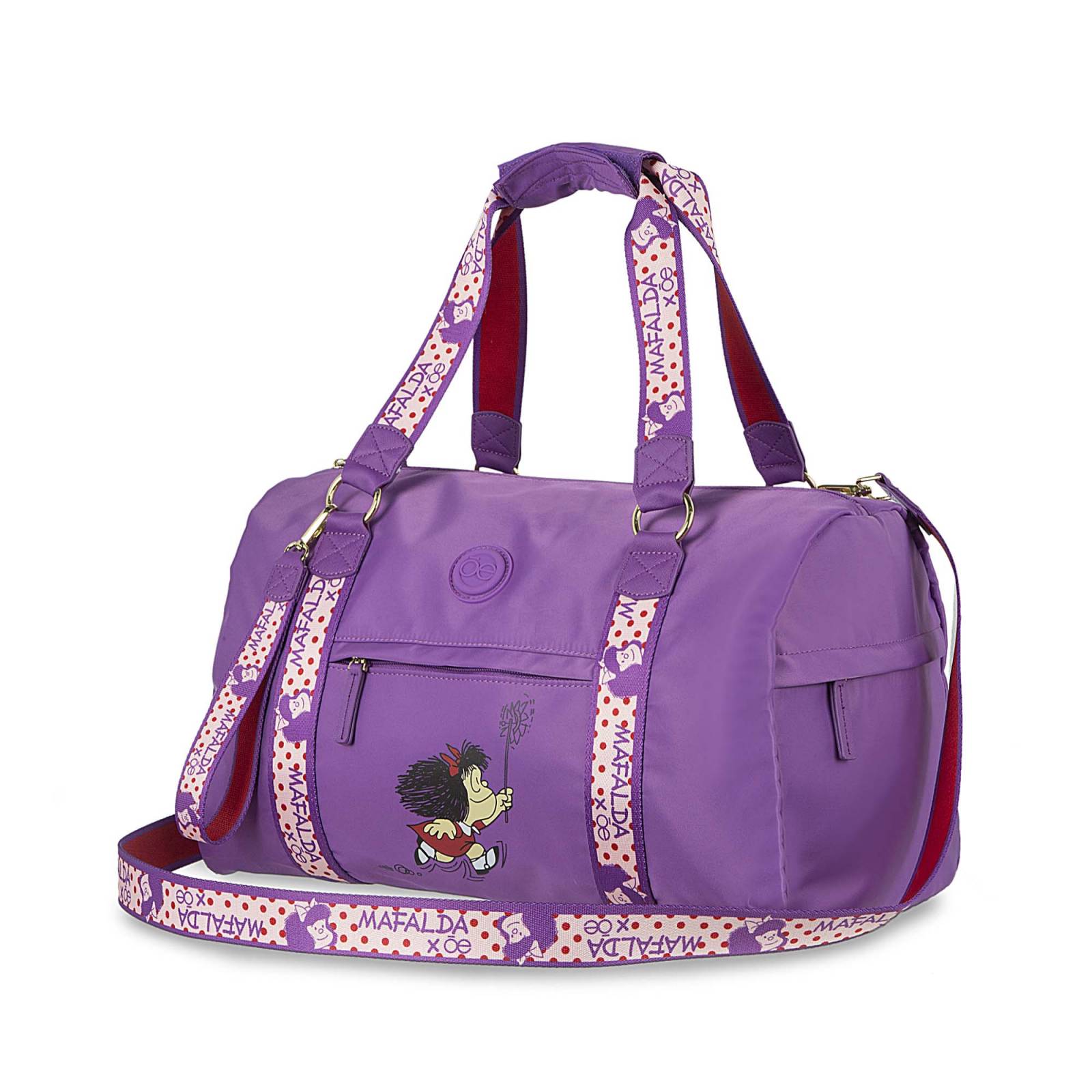 Duffle Bag de Viaje Para Mujer Mafalda x Oe con Accesorios