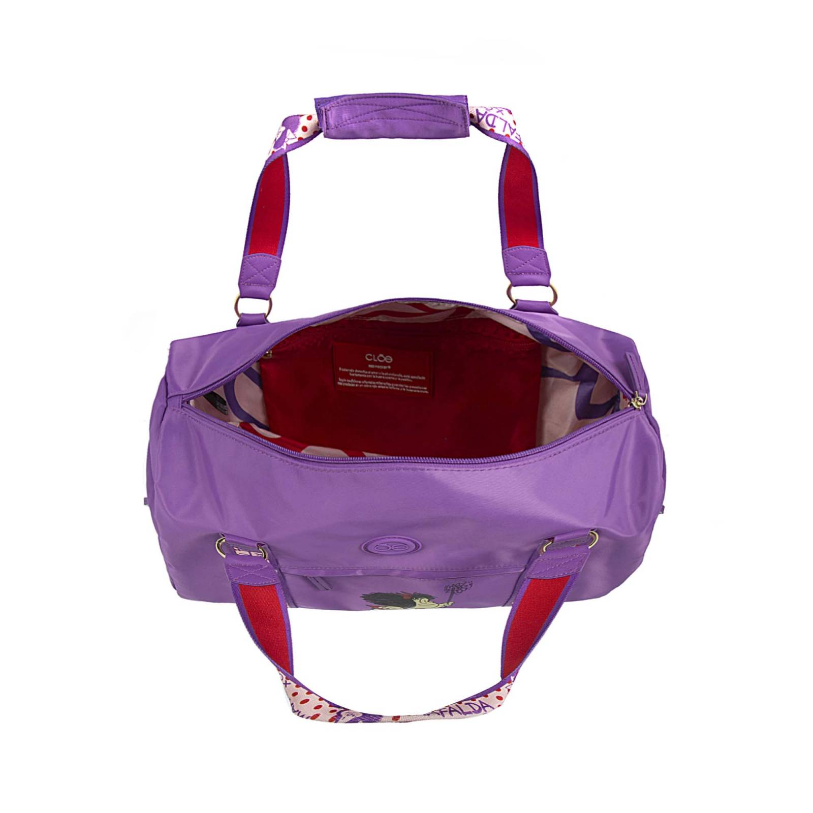 Duffle Bag de Viaje Para Mujer Mafalda x Oe con Accesorios