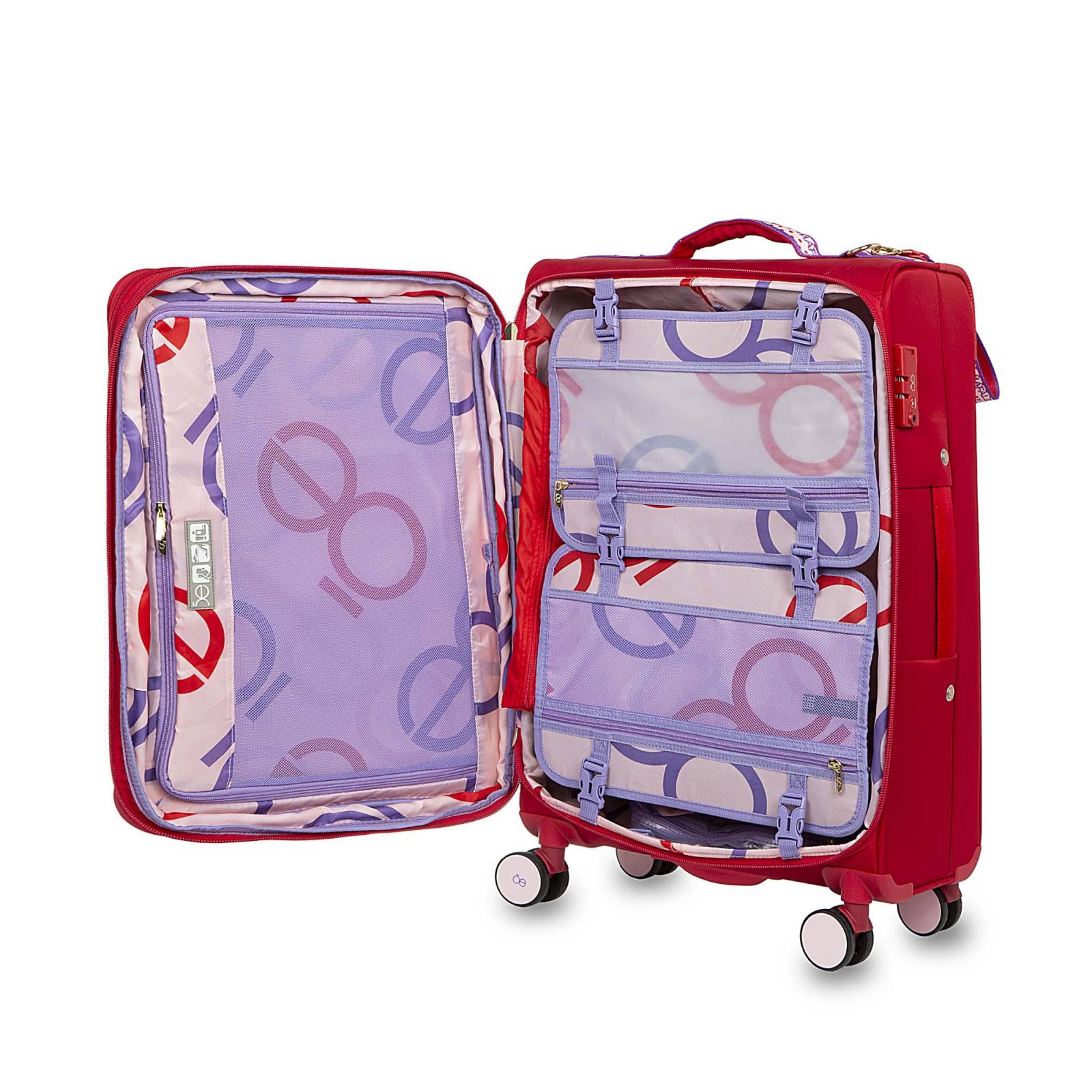 Maleta Mediana Para Mujer 24  Textil Mafalda x Oe