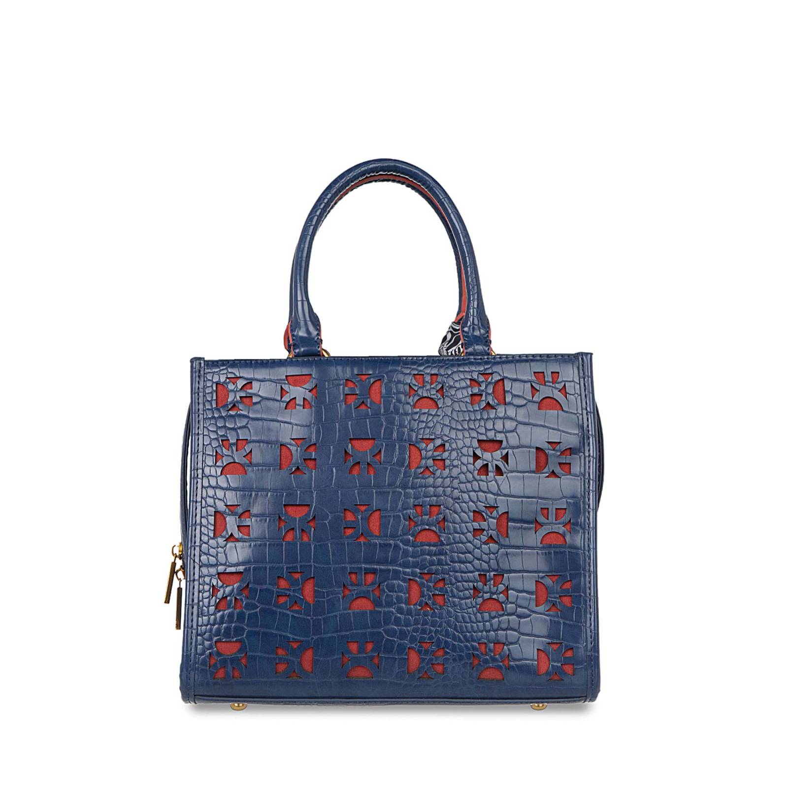 Bolsa Cloe Satchel Para Mujer Corte láser de monograma