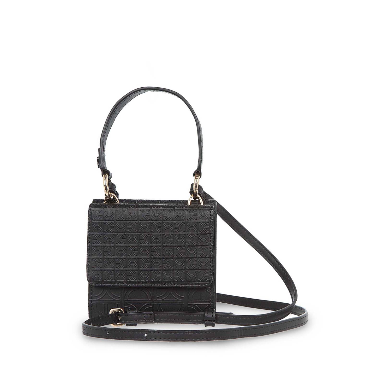 Cartera Cloe Para Mujer Chica 2 en 1 Monograma Troquelado