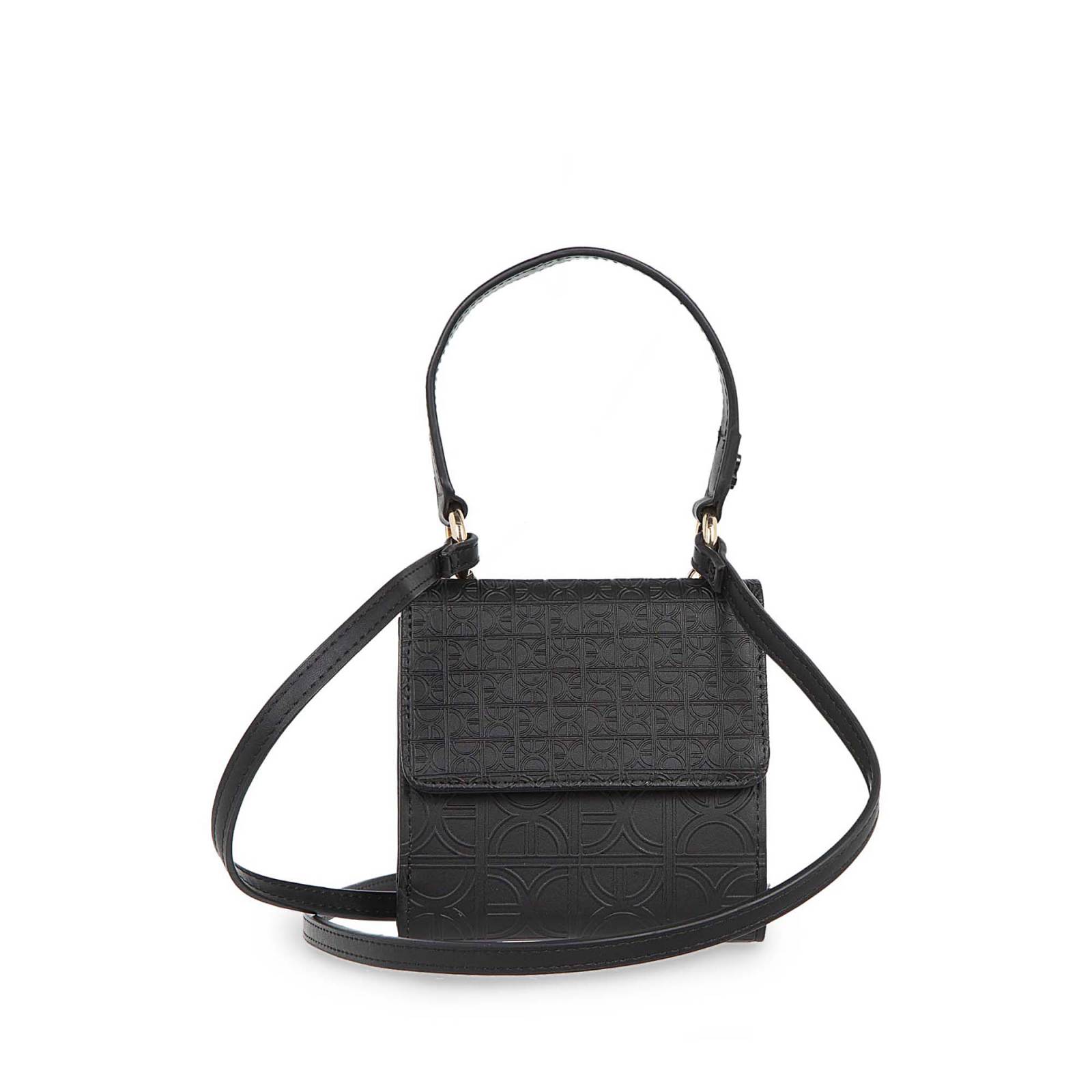 Cartera Cloe Para Mujer Chica 2 en 1 Monograma Troquelado