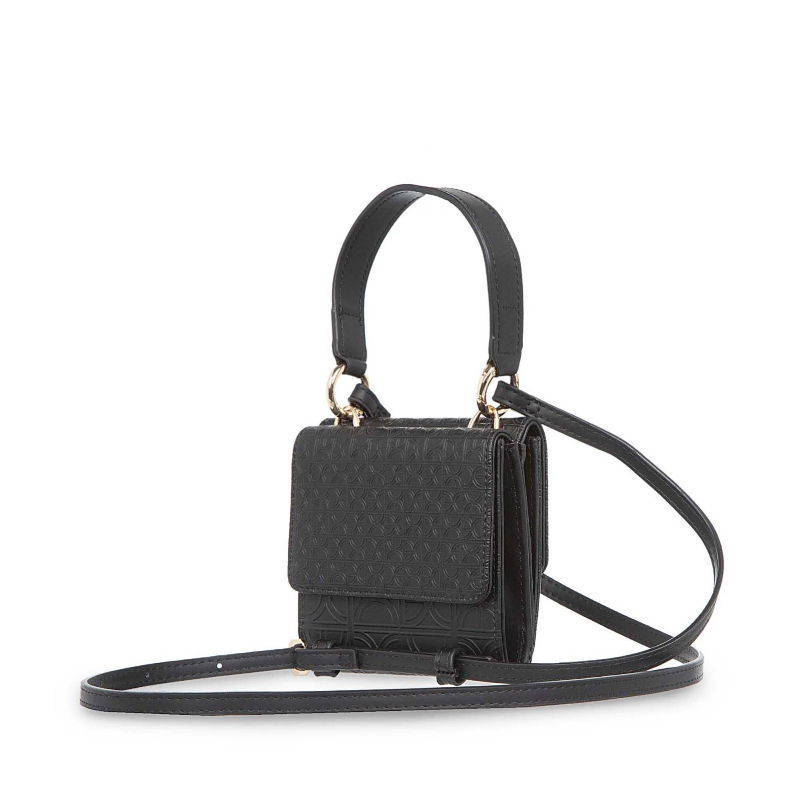 Cartera Cloe Para Mujer Chica 2 en 1 Monograma Troquelado