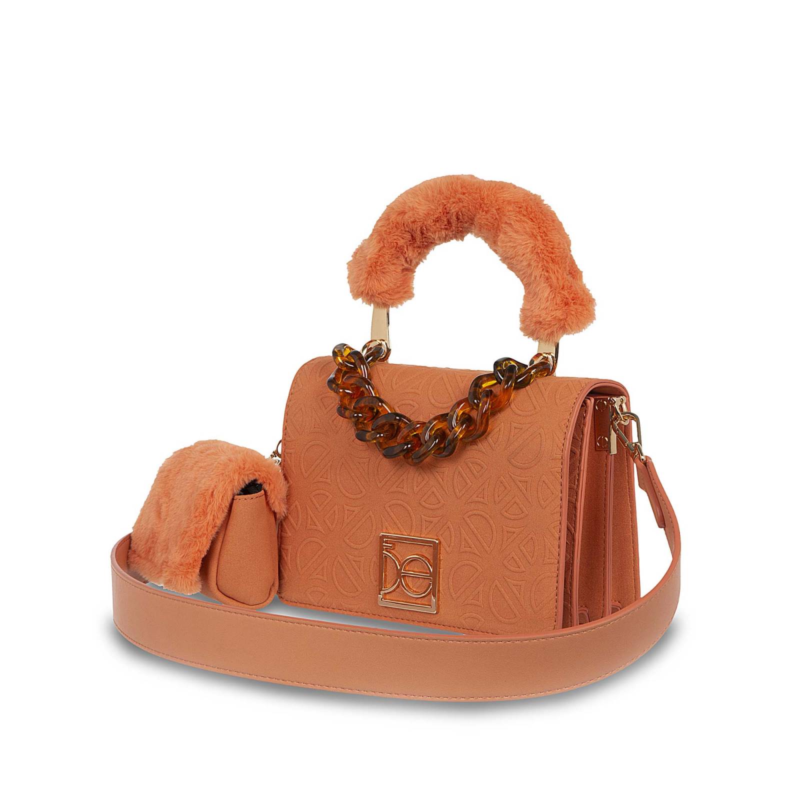 Bolsa Cloe Para Mujer Briefcase con Monedero cadena