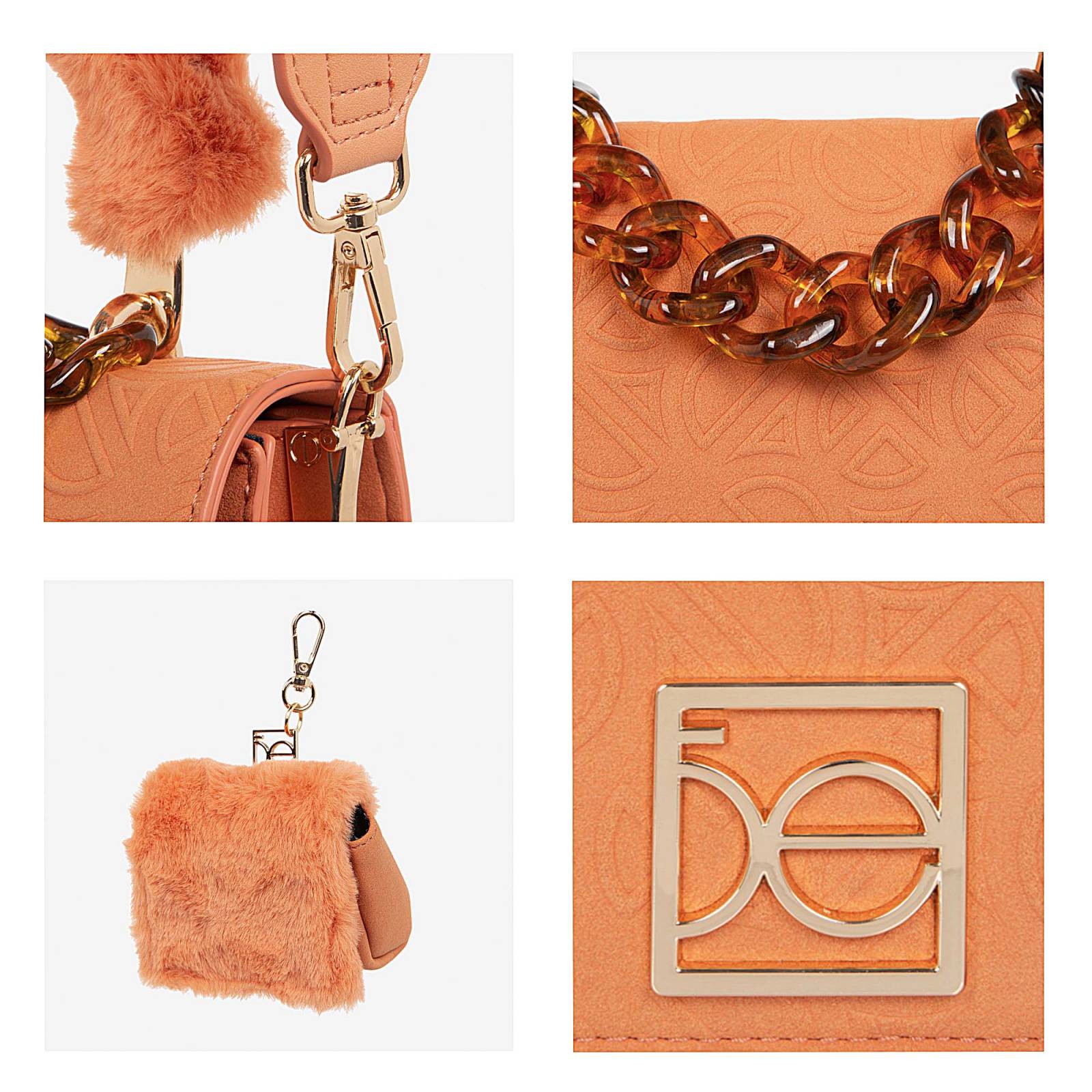 Bolsa Cloe Para Mujer Briefcase con Monedero cadena