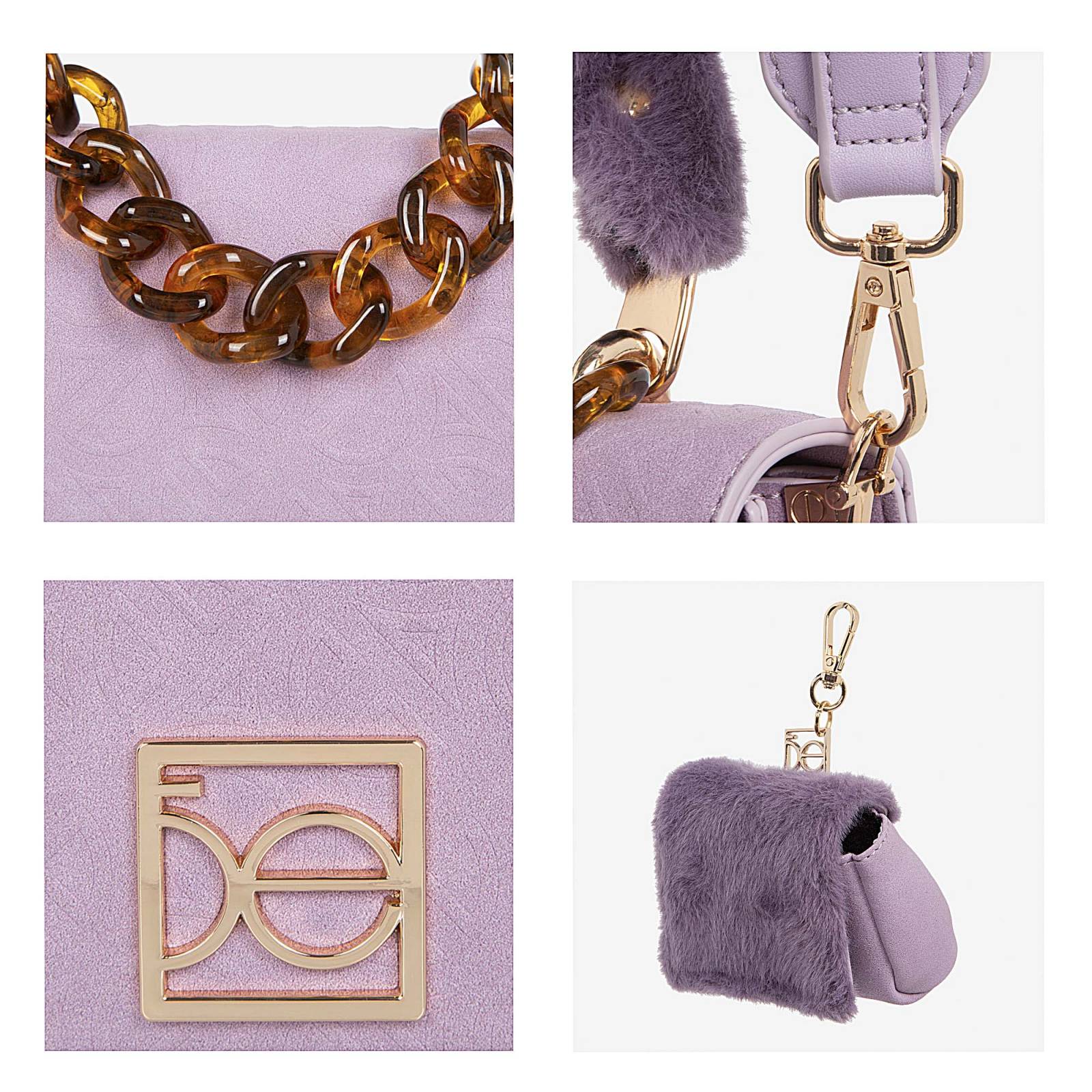 Bolsa Cloe Para Mujer Briefcase con Monedero cadena