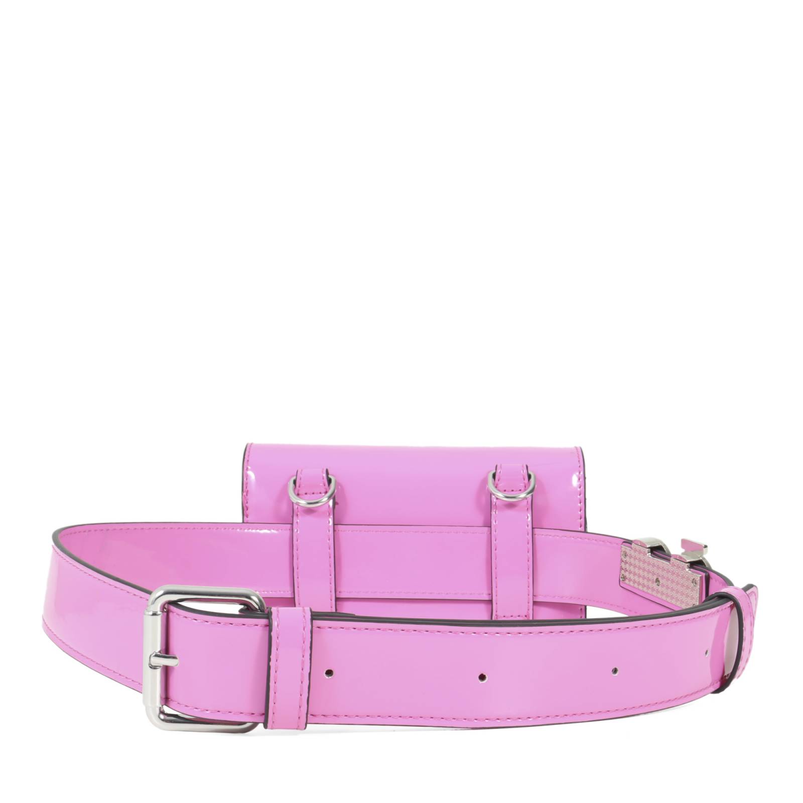 Cangurera Cloe 2 en 1 Charol color Magenta