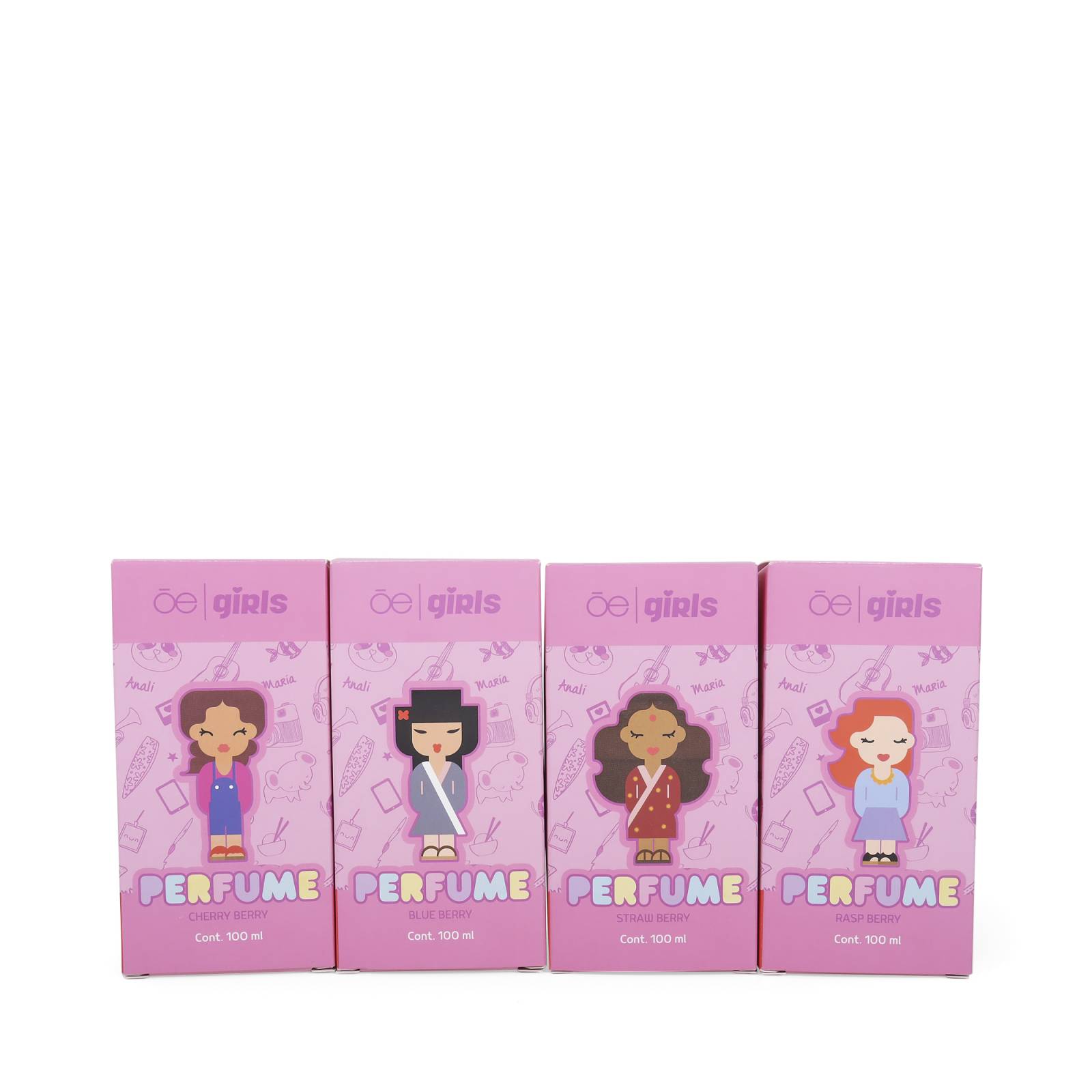 Perfume Cloe Girls Mía Aroma Frambuesa 100 Ml