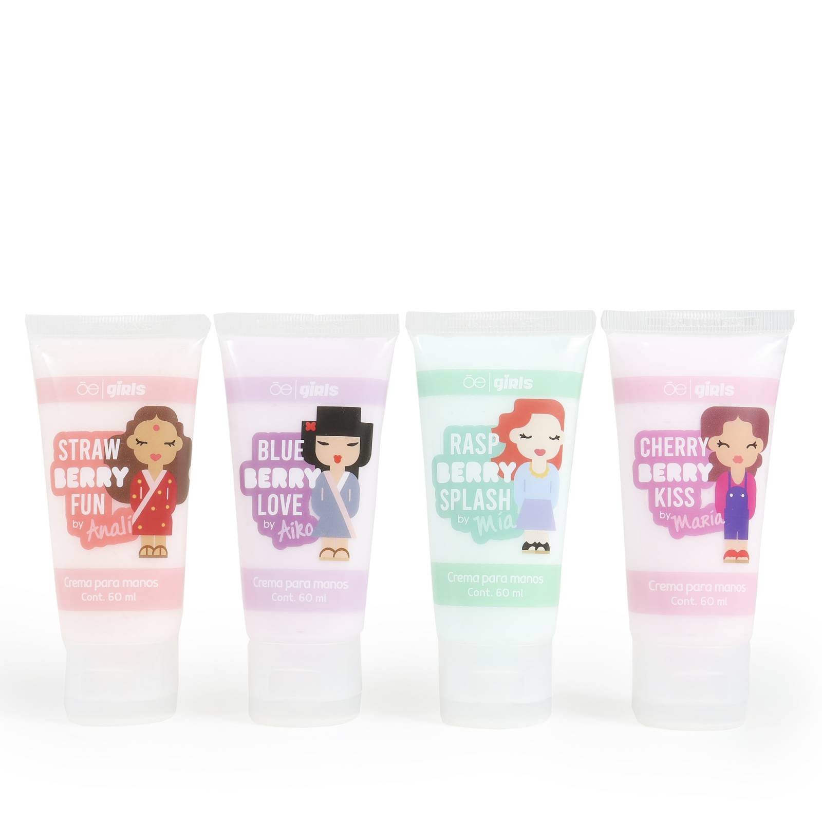 Crema de Manos Cloe Girls Aiko Aroma Moras 60 Ml