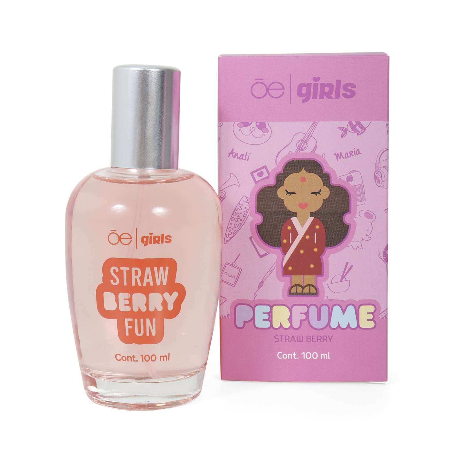 Perfume Cloe Girls Analí Aroma Fresa 100 Ml