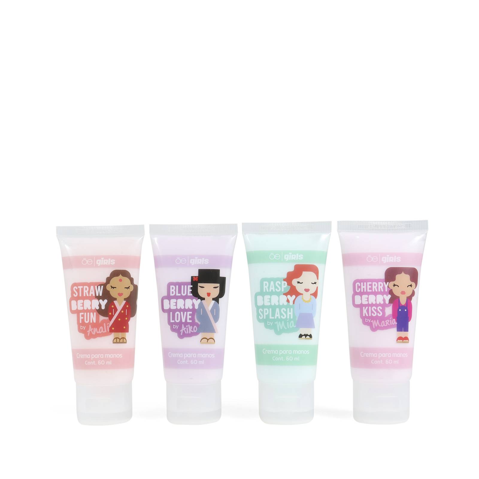 Crema de Manos Cloe Girls Mía Aroma Frambuesa 60 Ml